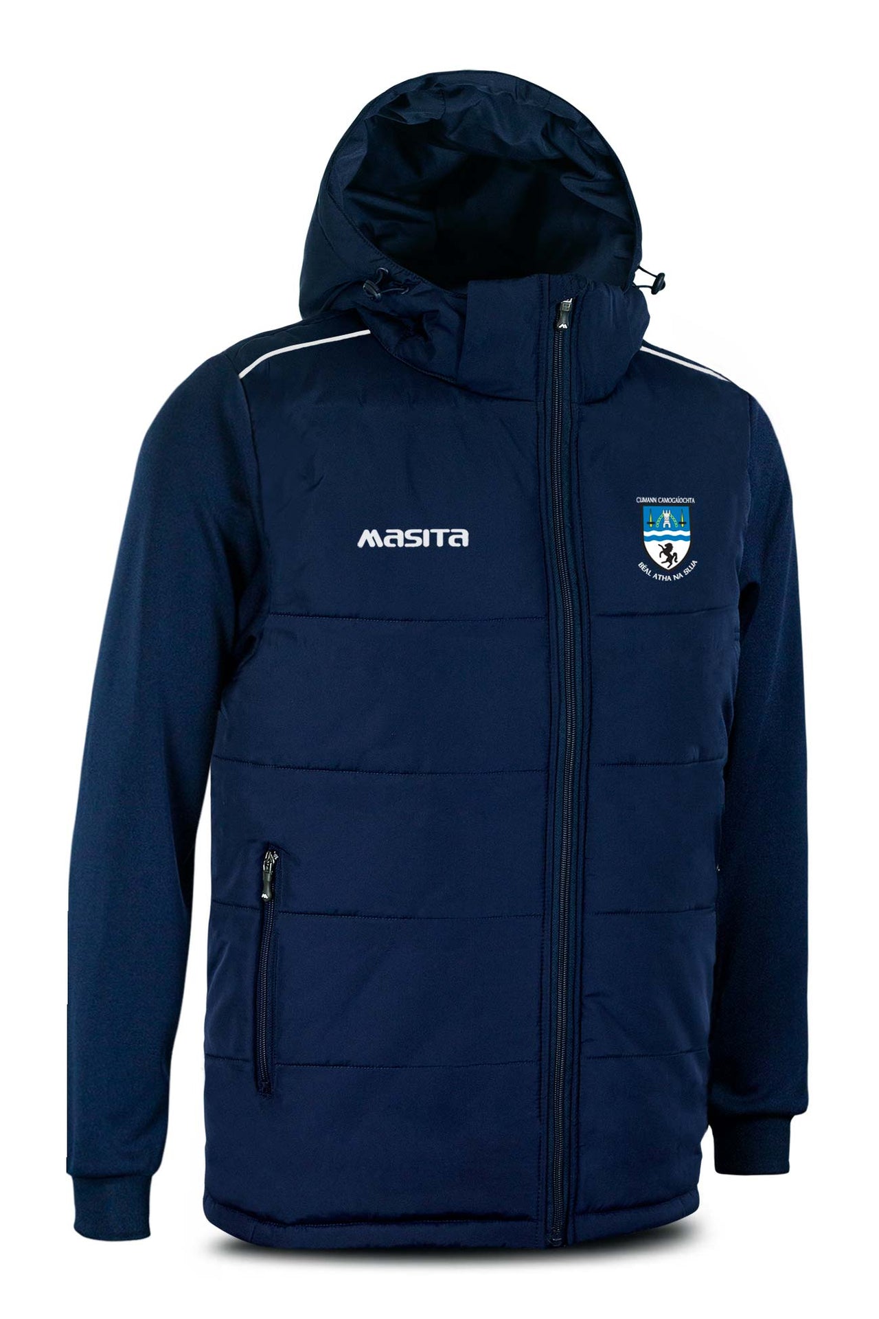 Ballinasloe Camogie Navy Padded Jacket Kids & Adults