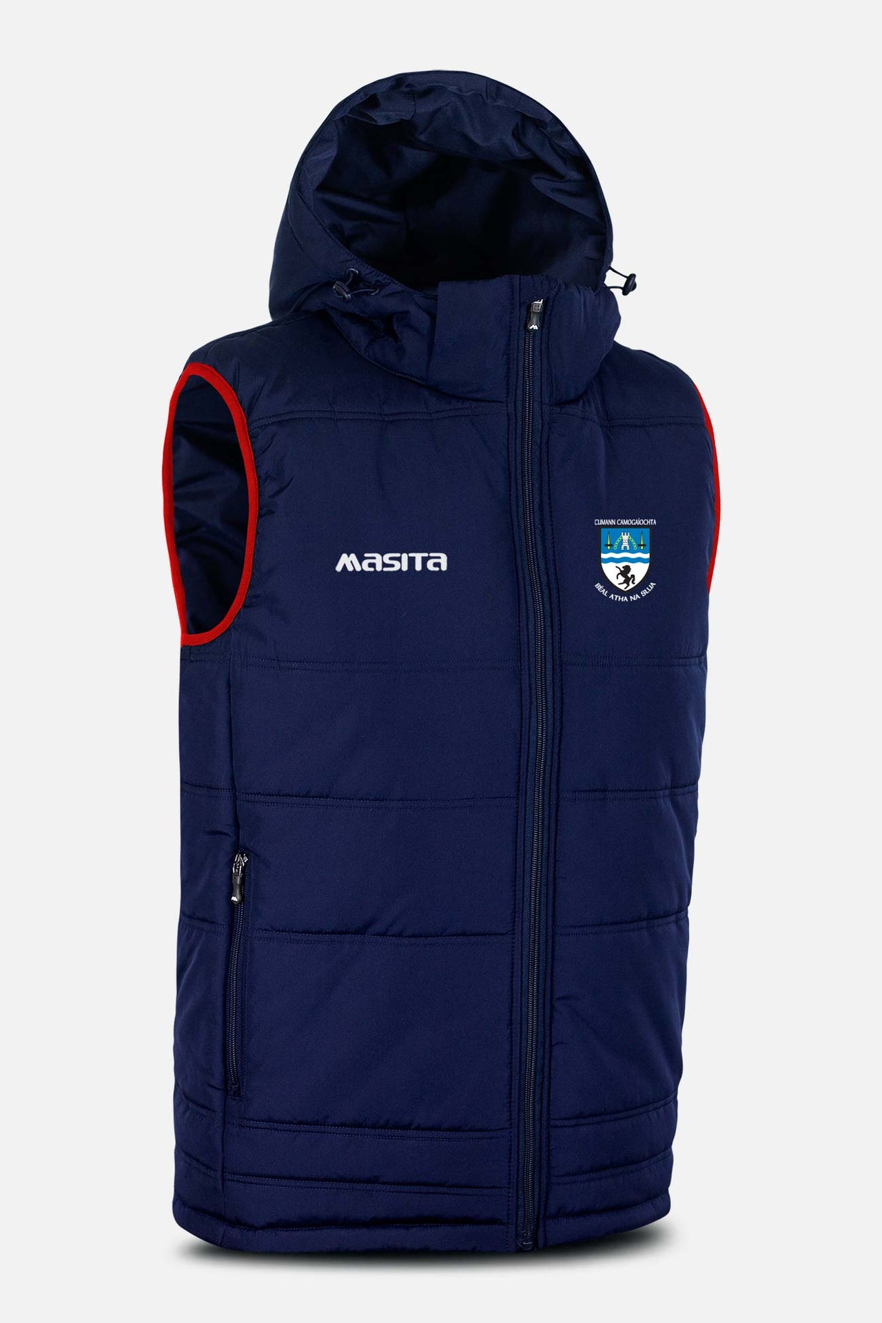 Ballinasloe Camogie Navy Nova Sleeveless Gilet Kids & Adults