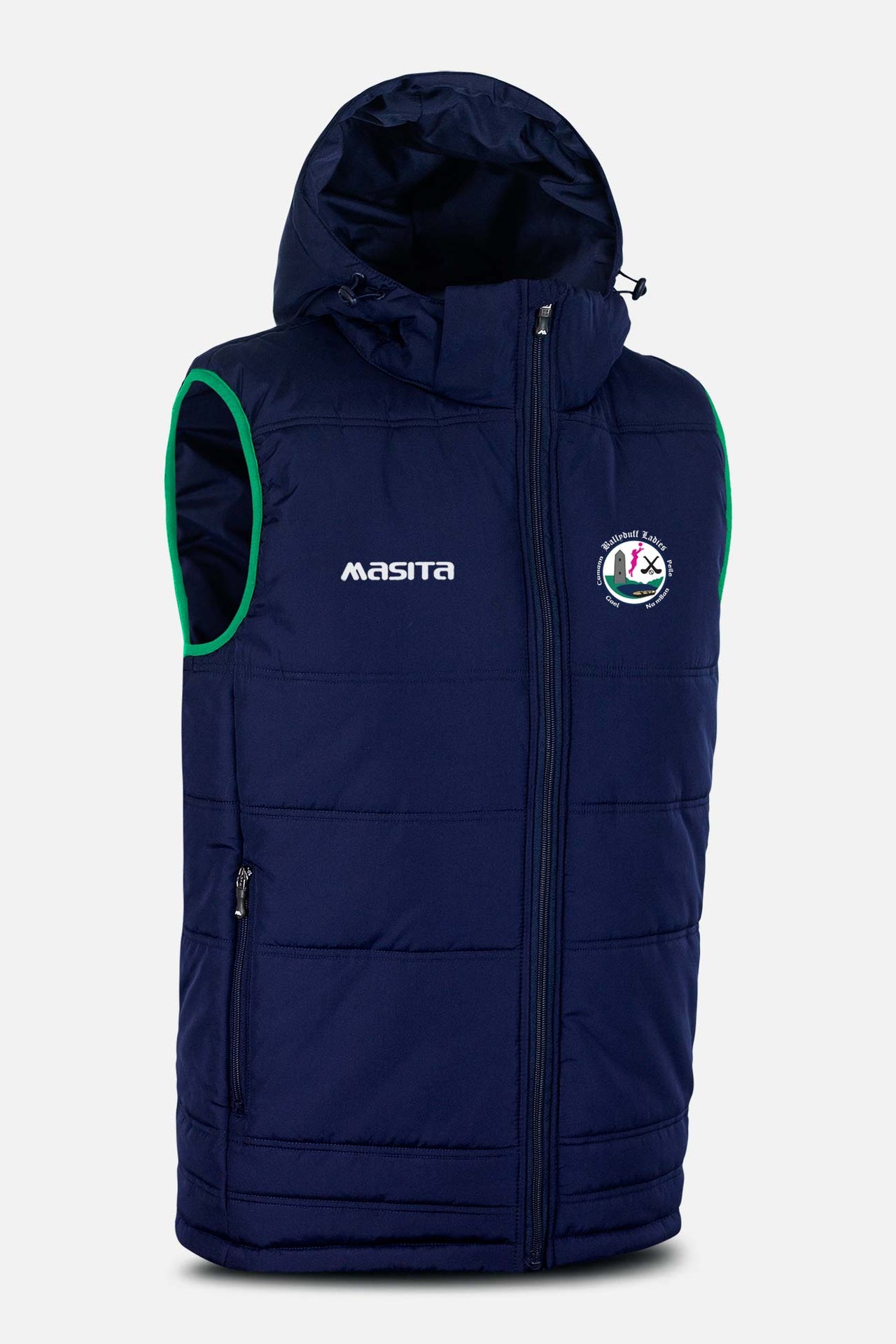Ballyduff LGFA Navy Nova Sleeveless Gilet Kids & Adults