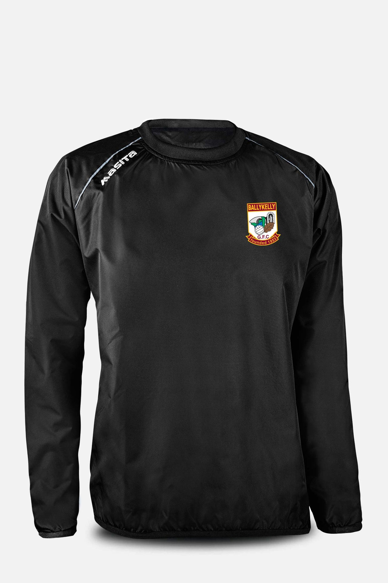 Ballykelly GFC  Black Rainsweater Kids & Adults