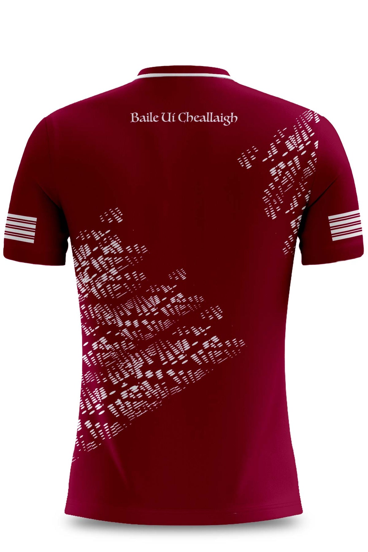 Ballykelly Pop Up Apollo Style Maroon Training Jersey Regular Fit Kids & Adults