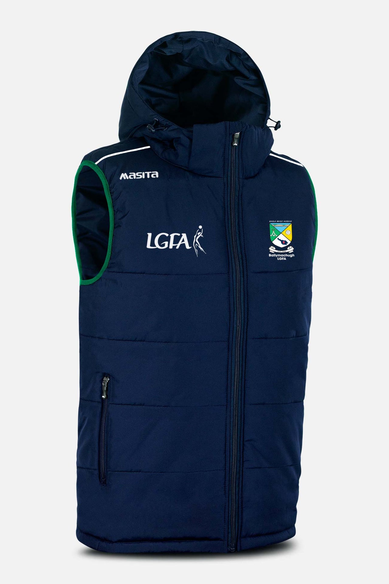 Ballymachugh LGFA Pop Up Shop Sleeveless Gilet Kids & Adults