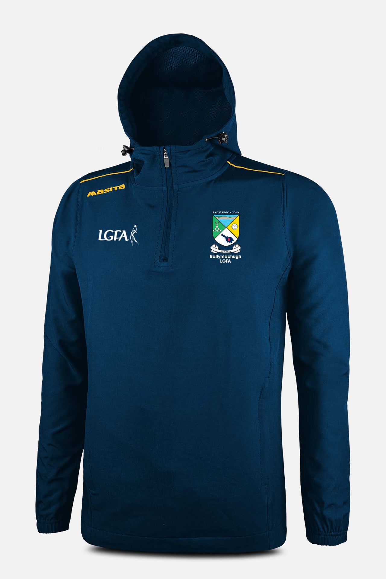 Ballymachugh LGFA Pop Up Shop Navy/Amber Vermont Pullover Hoodie Adults