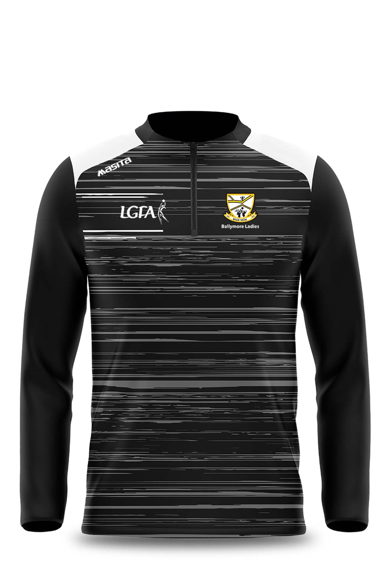 Ballymore LGFA  Sublimated Style Half Zip Kids & Adults