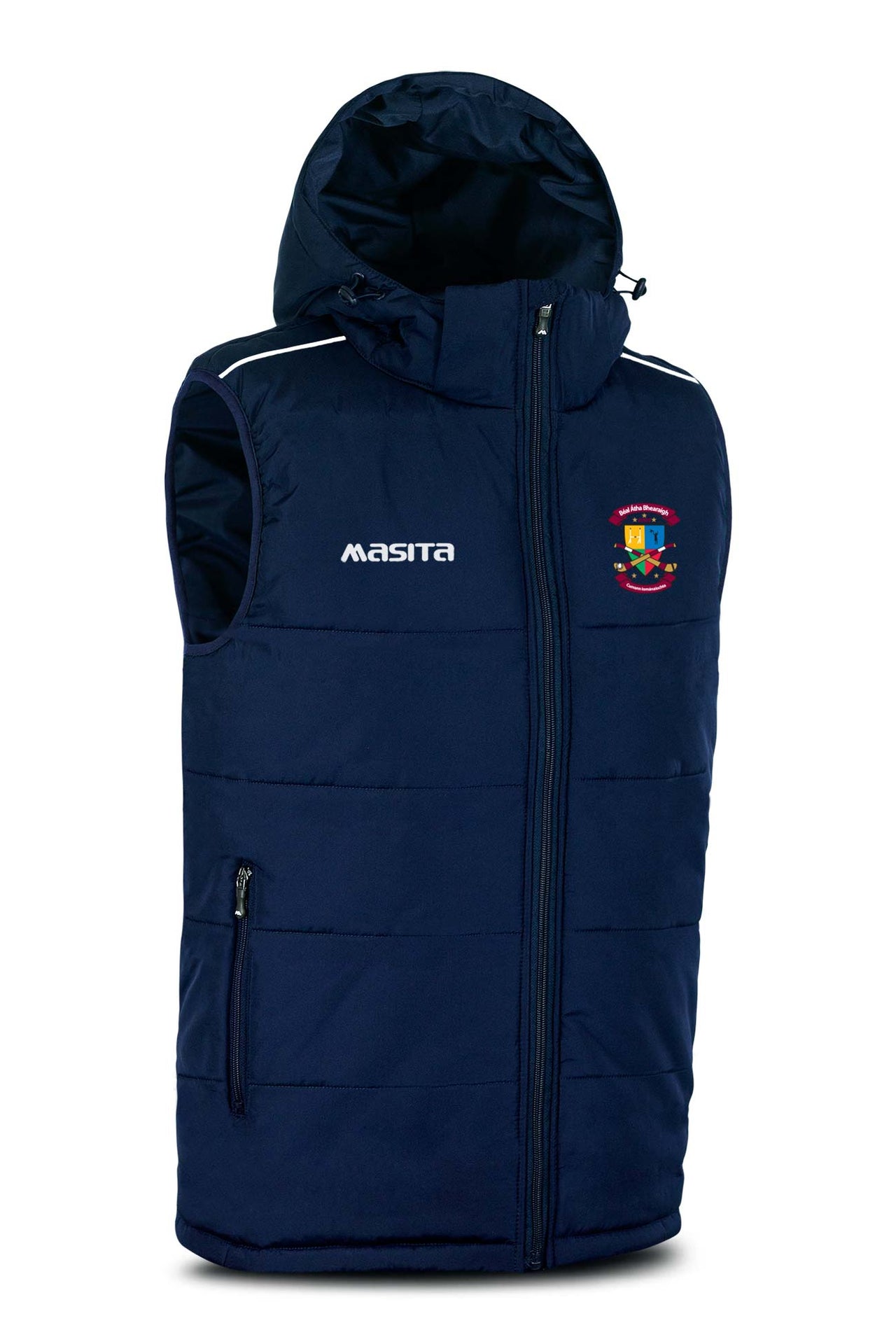 Ballyvary CLG Navy Sleeveless Gilet Kids & Adults