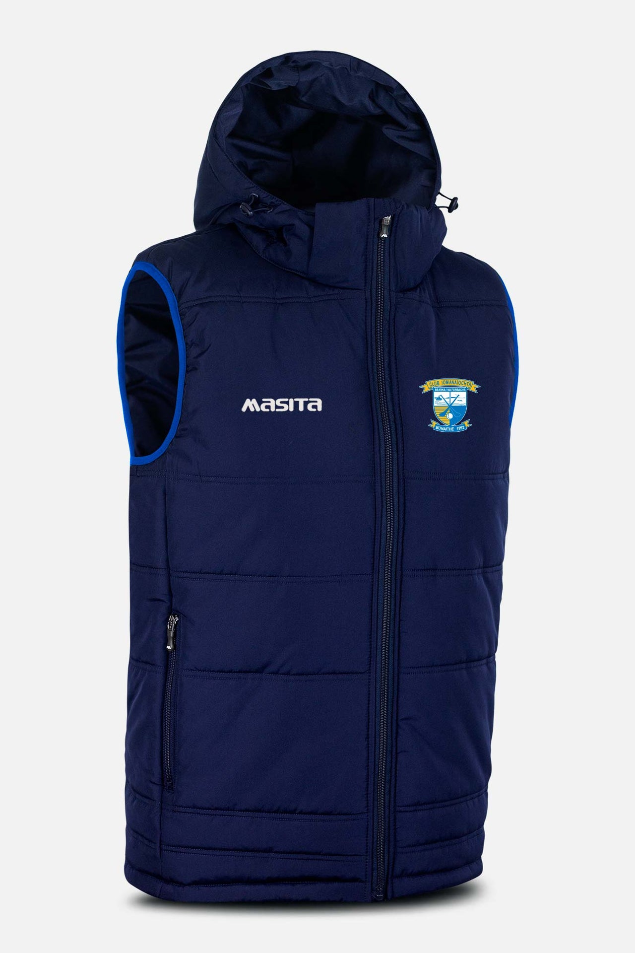 Bearna/Na Forbacha Navy Nova Sleeveless Gilet Kids & Adults