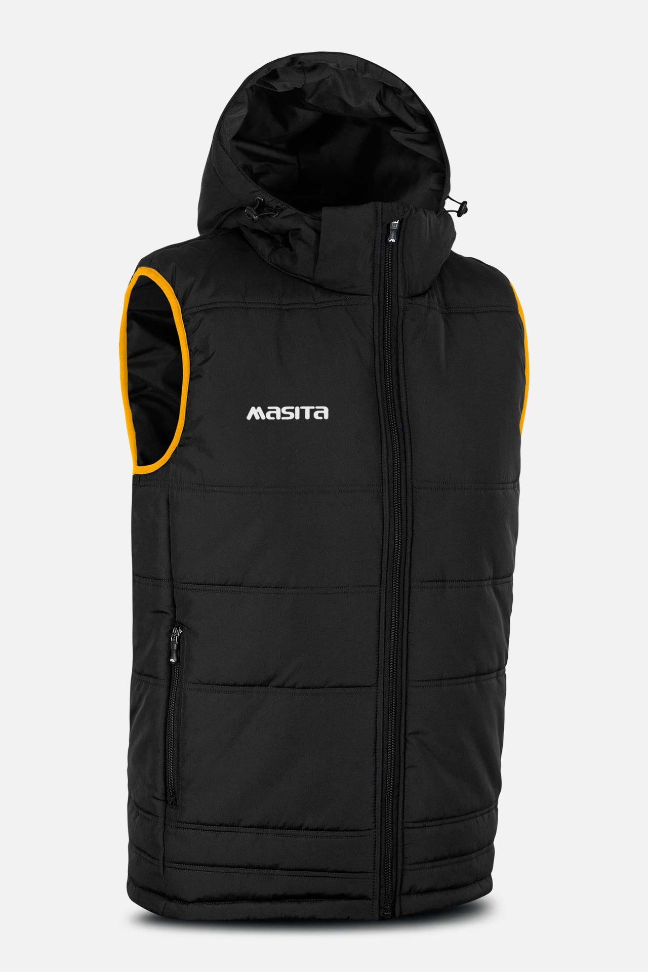 Nova Sleeveless Gilet Black/Amber Kids