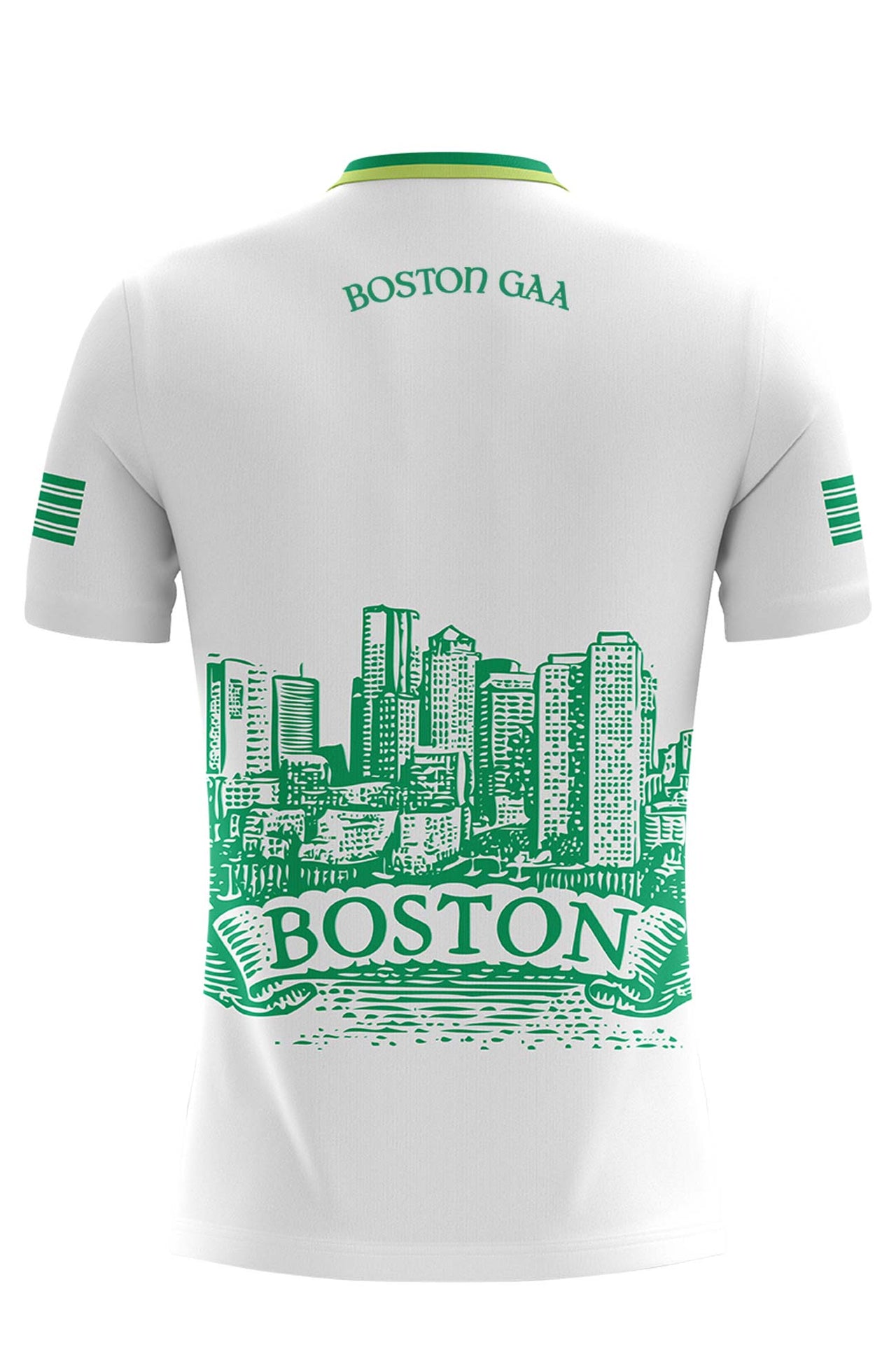 Boston GAA White Special Edition Jersey Player Fit Adult