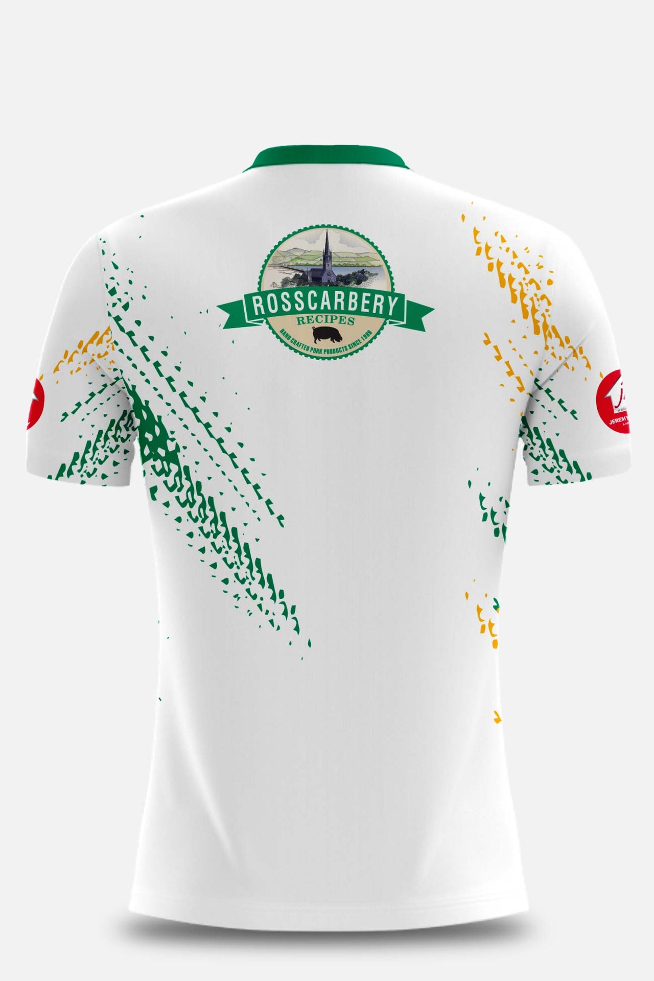 Carbery Rangers LGFA  White Training Jersey Regular Fit Kids & Adults