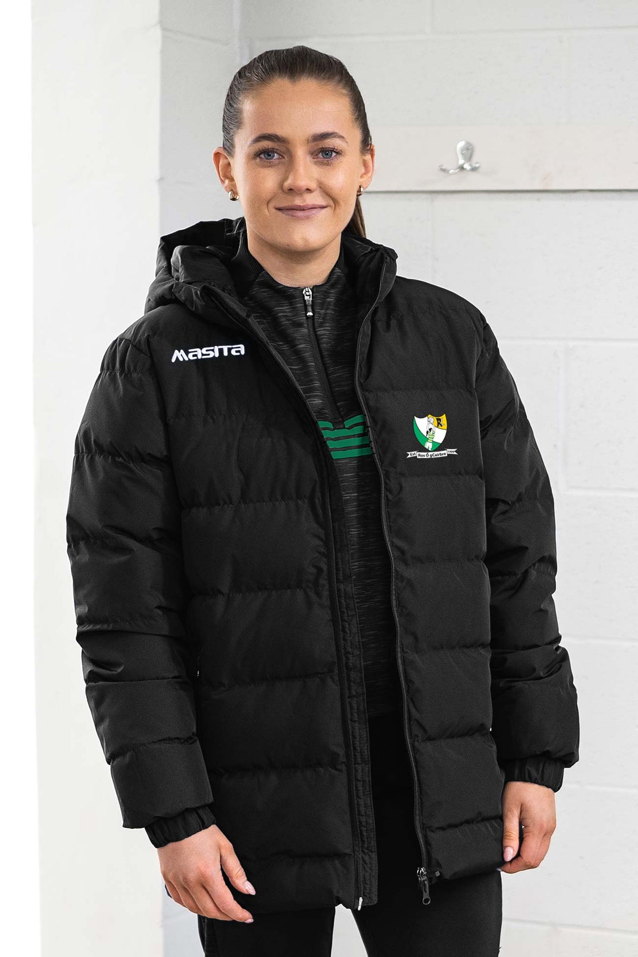 Carbery Rangers LGFA  Black Nepal Winter Jacket Adult
