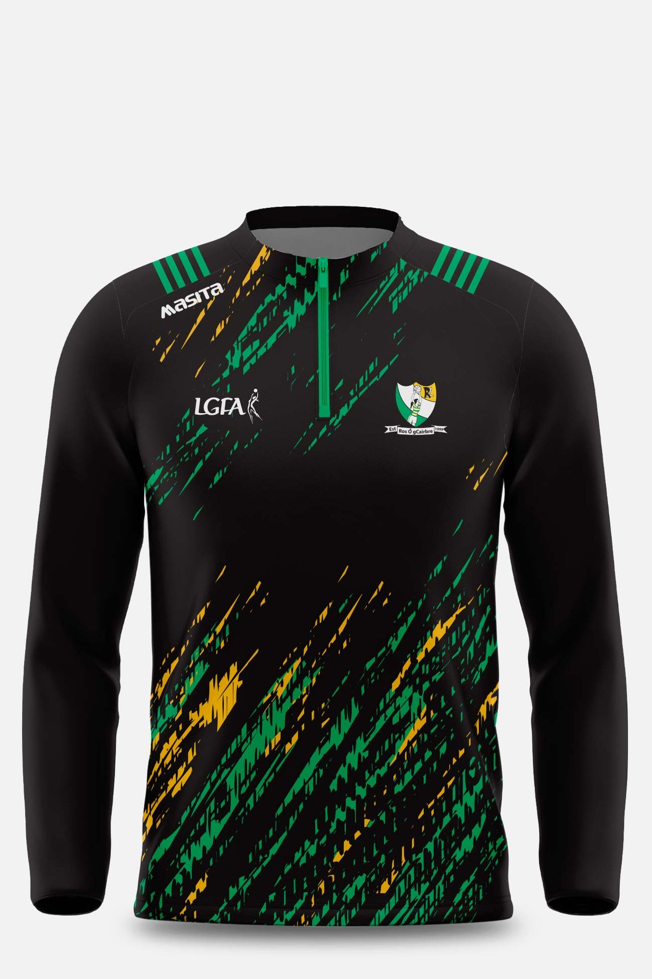 Carbery Rangers LGFA  Sublimated Style Half Zip Kids & Adults