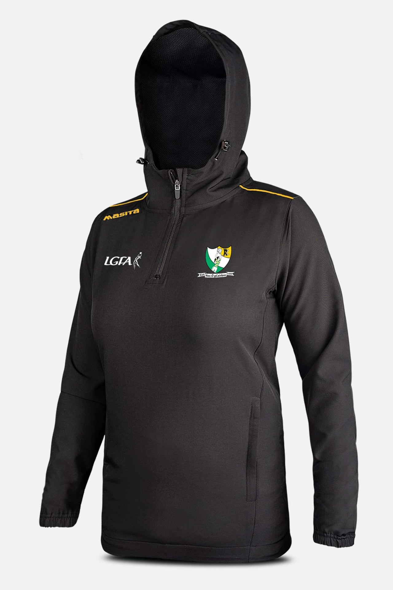 Carbery Rangers LGFA  Black Vermont Pullover Hoodie Adults