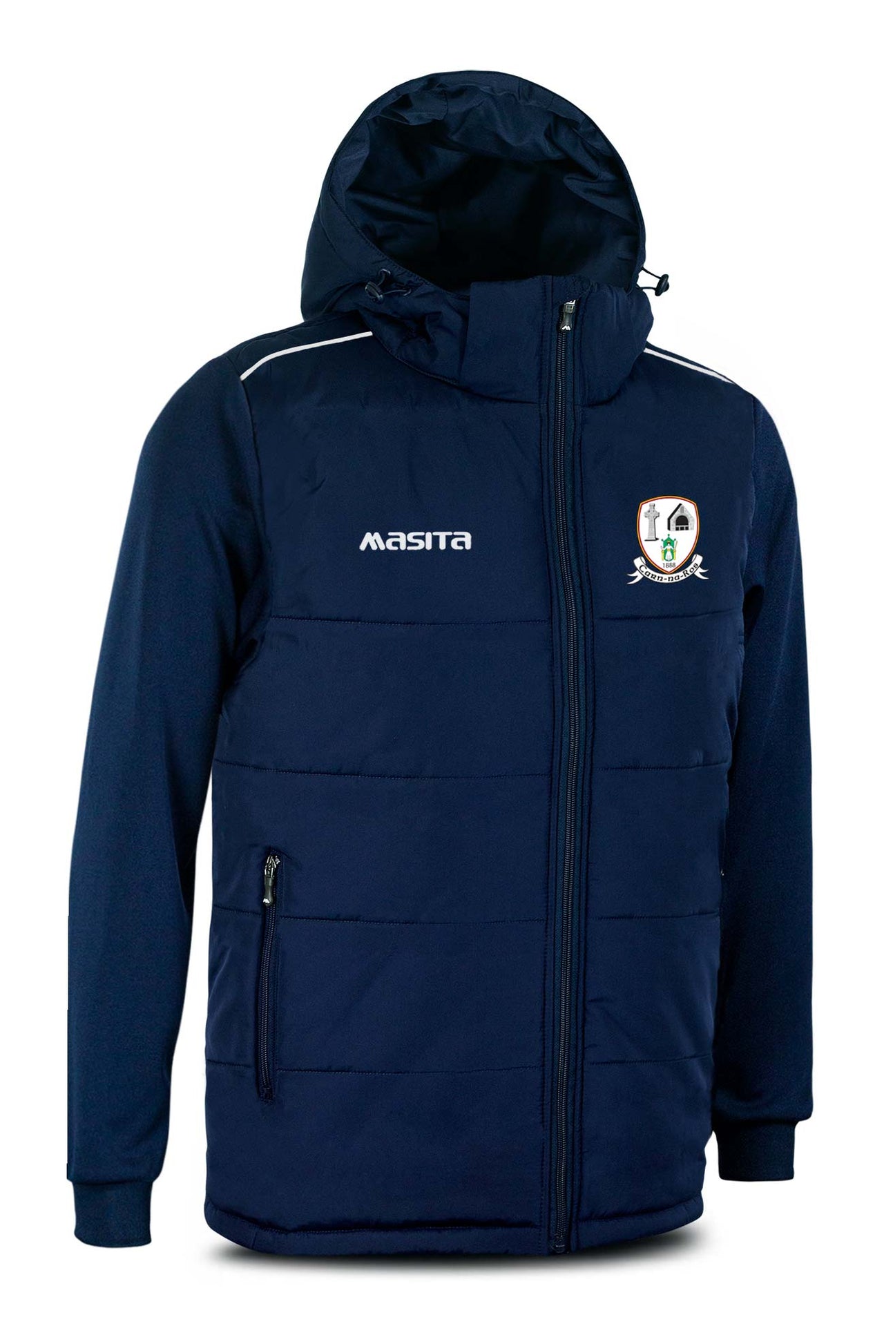 Carnaross GFC Navy Padded Jacket Kids & Adults