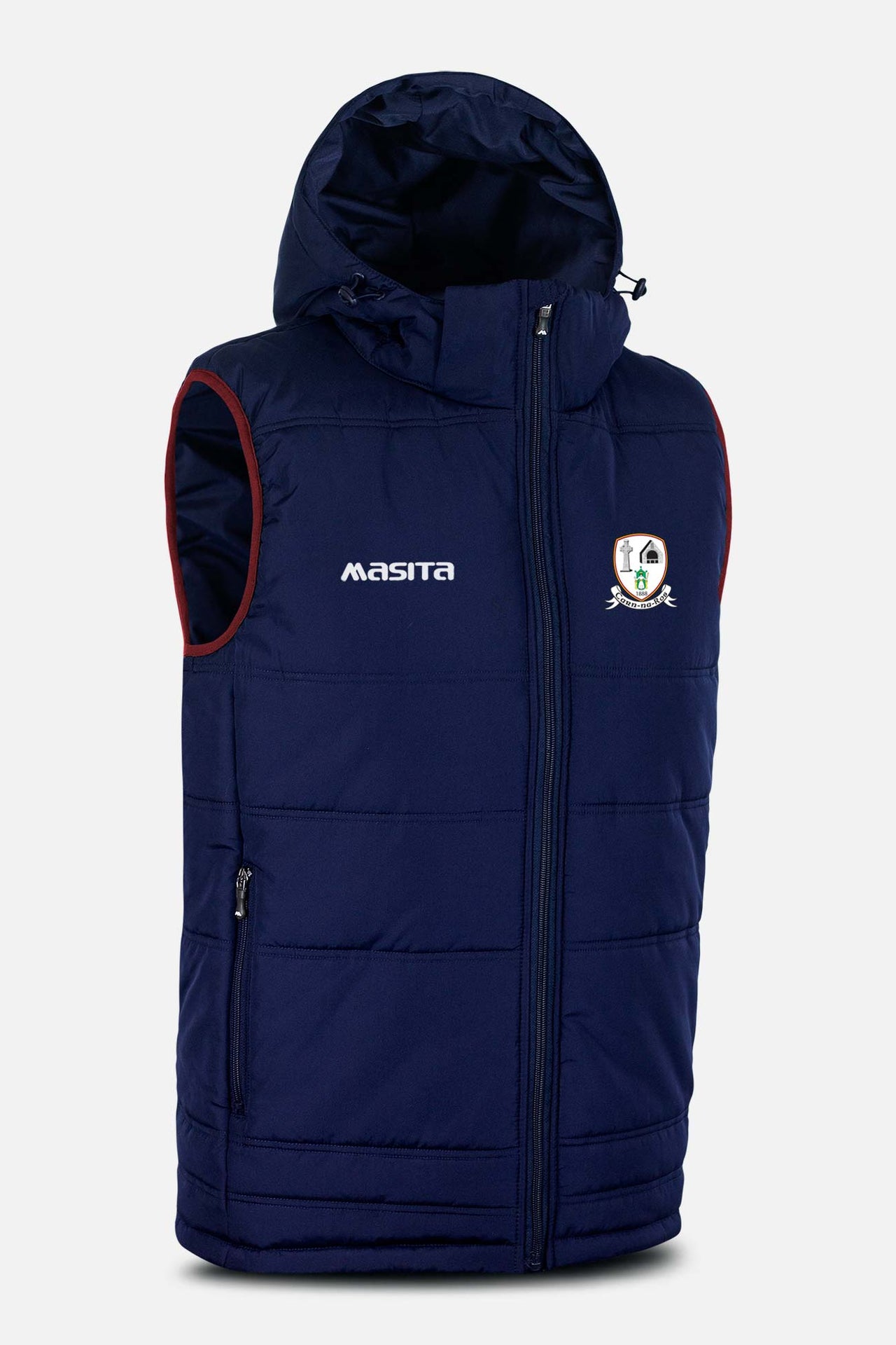 Carnaross GFC Navy Nova Sleeveless Gilet Kids & Adults