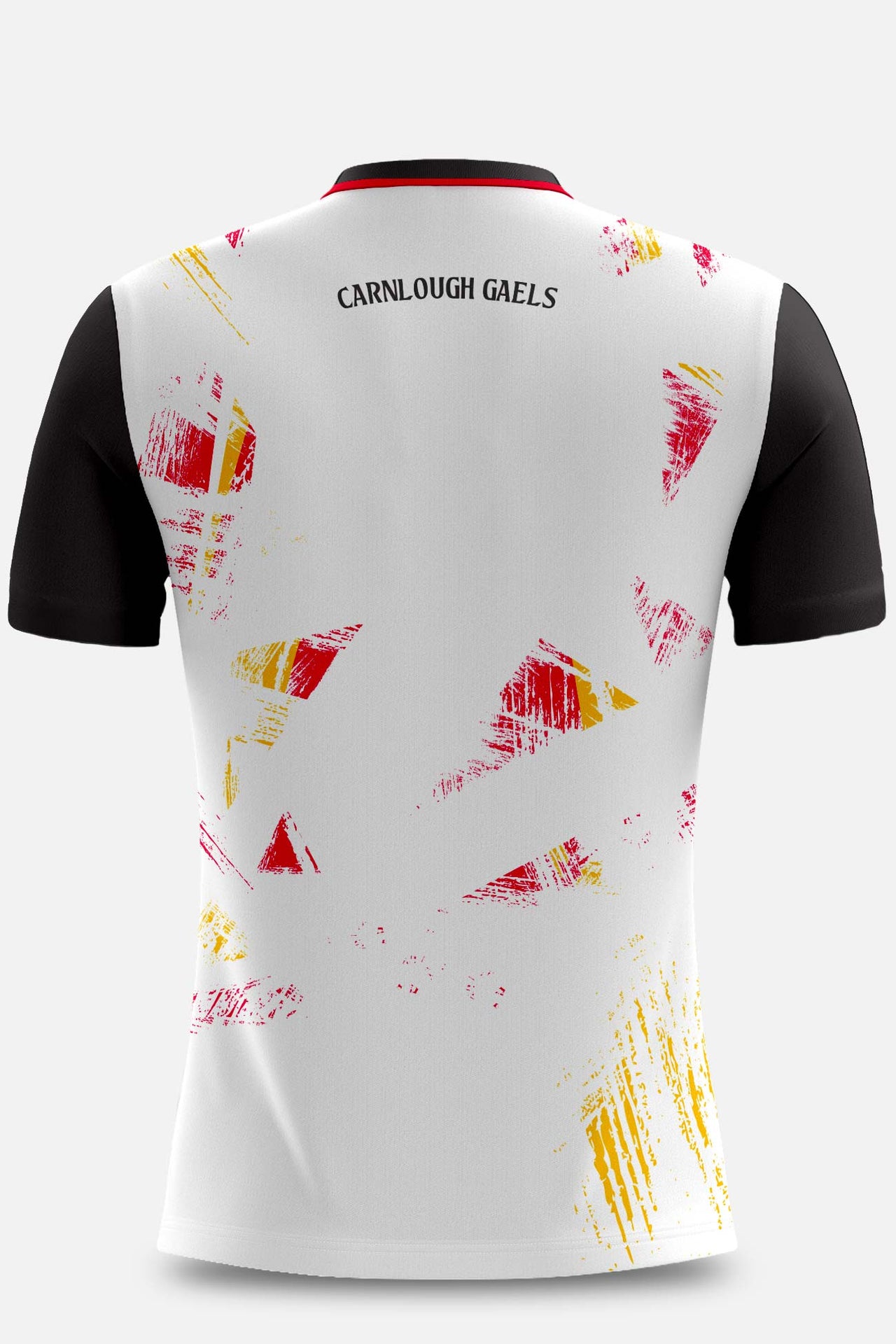 Carnlough Gaels  White Training Jersey Regular Fit Kids & Adults