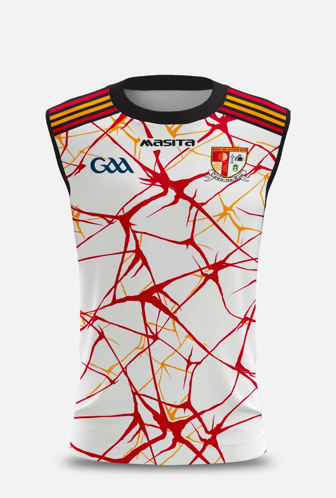Carnlough Gaels  Sleeveless Jersey Player Fit