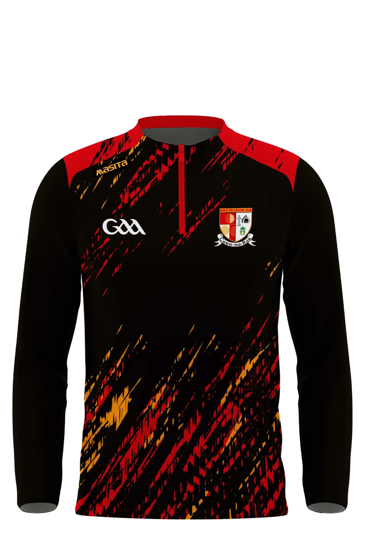 Carnlough Gaels  Half Zip Kids & Adults