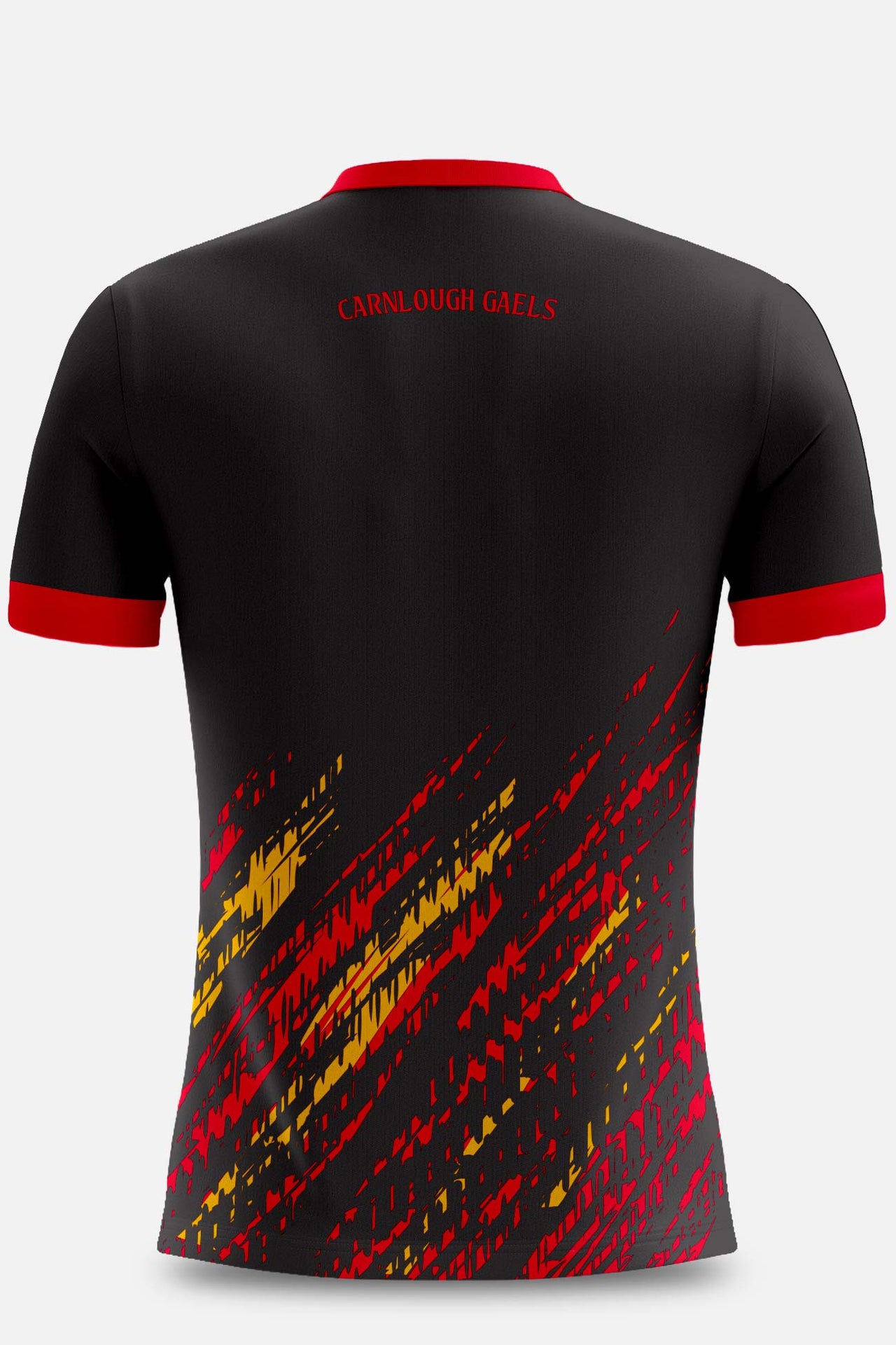 Carnlough Gaels  Black Training Jersey Regular Fit Kids & Adults