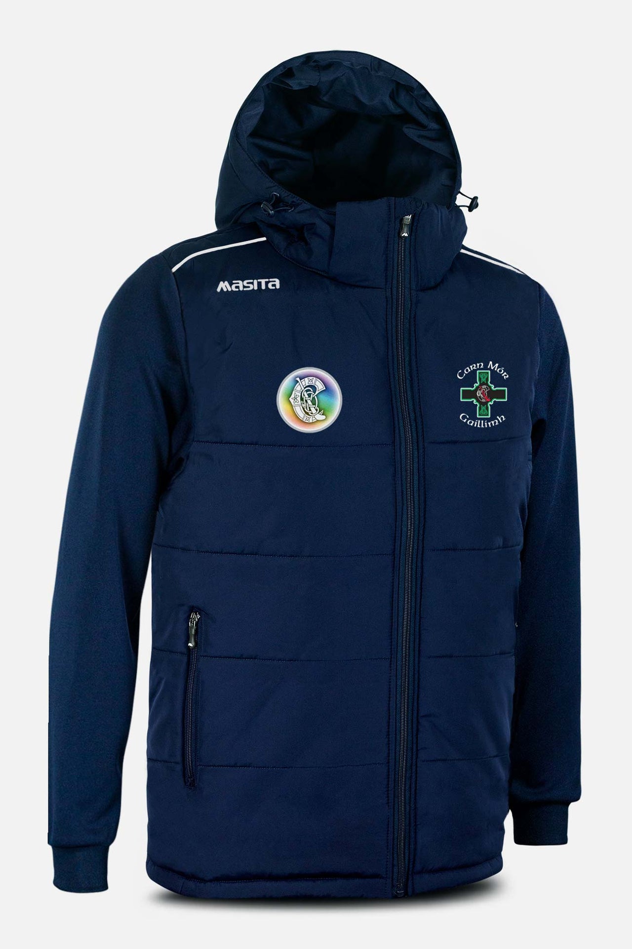 Carnmore Camogie Navy Padded Jacket Kids & Adults