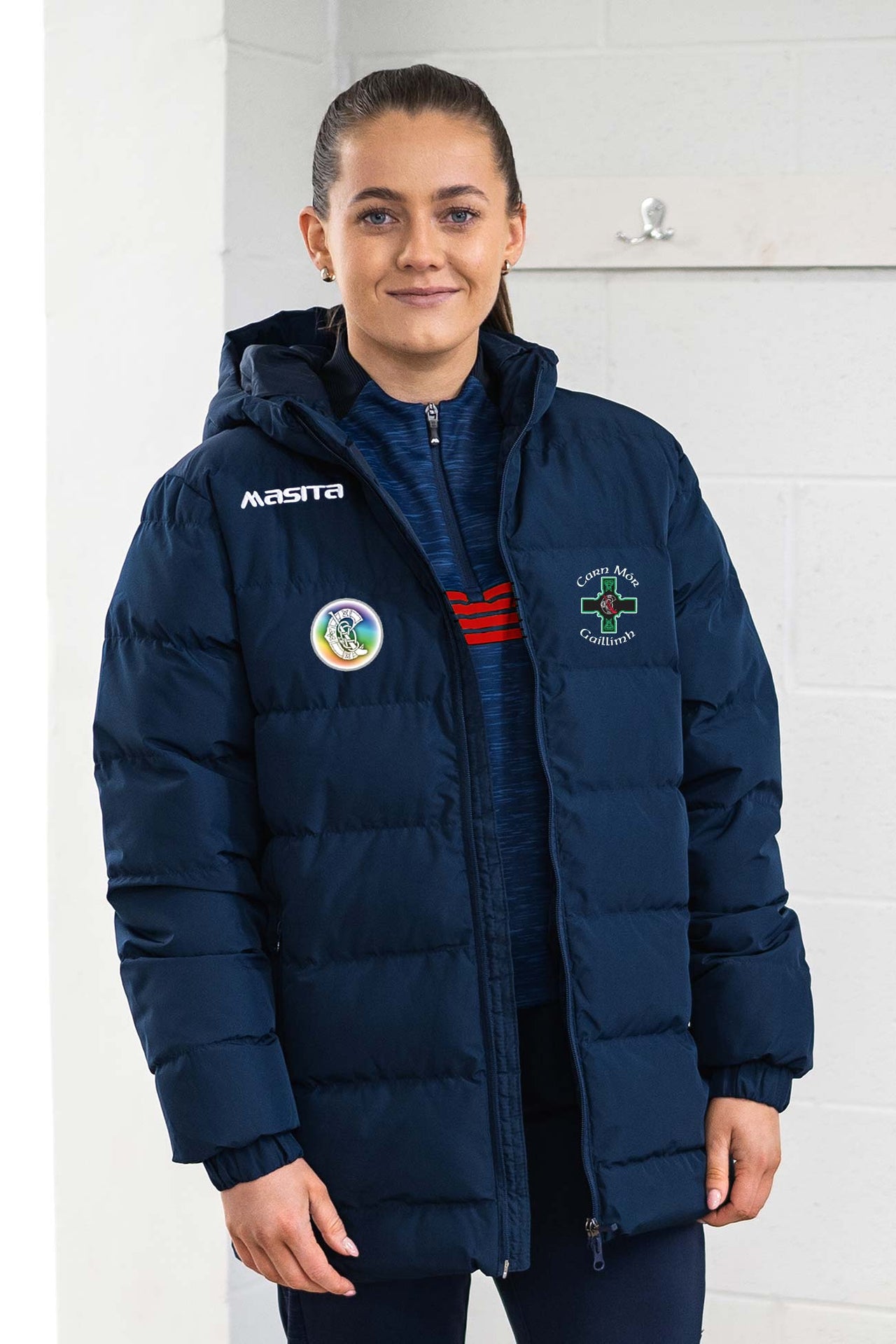 Carnmore Camogie Navy Nepal Winter Jacket Adult