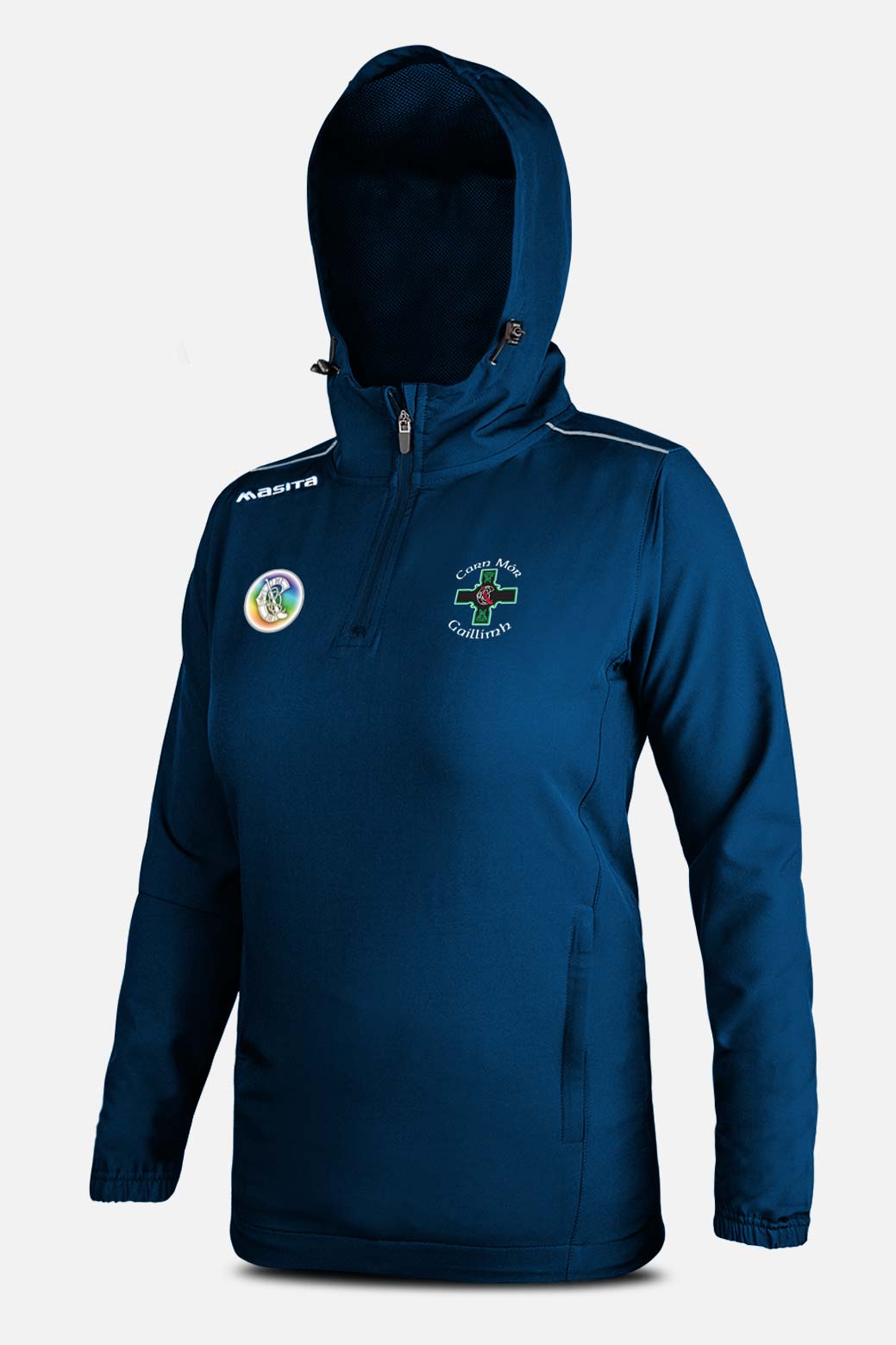 Carnmore Camogie Navy Vermont Pullover Hoodie Adults