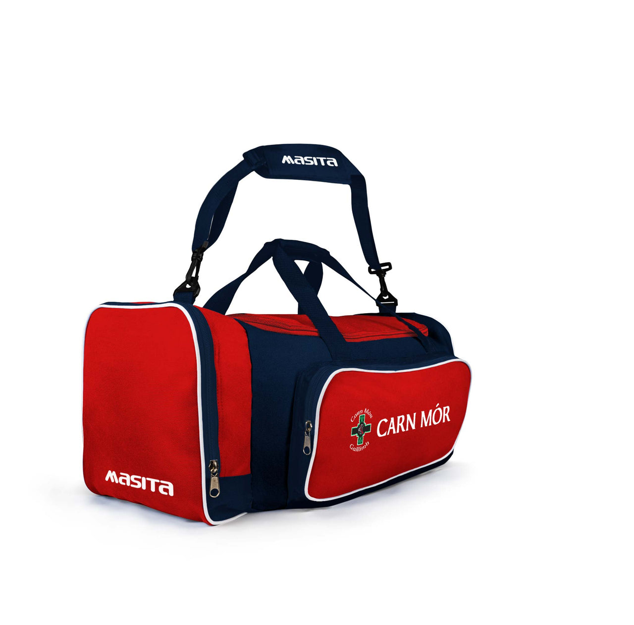 Carnmore Camogie Red/Navy/White Tara Style Club Bag