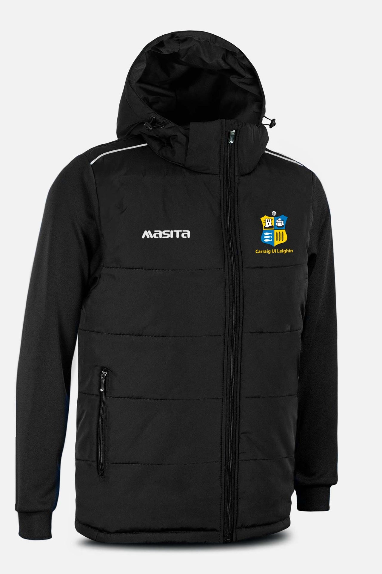 Carrigaline Ladies Black Padded Jacket Kids & Adults