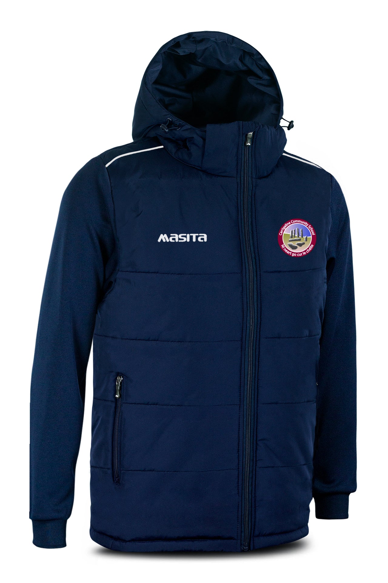 Carrigaline Community School Navy Padded Jacket Kids & Adults