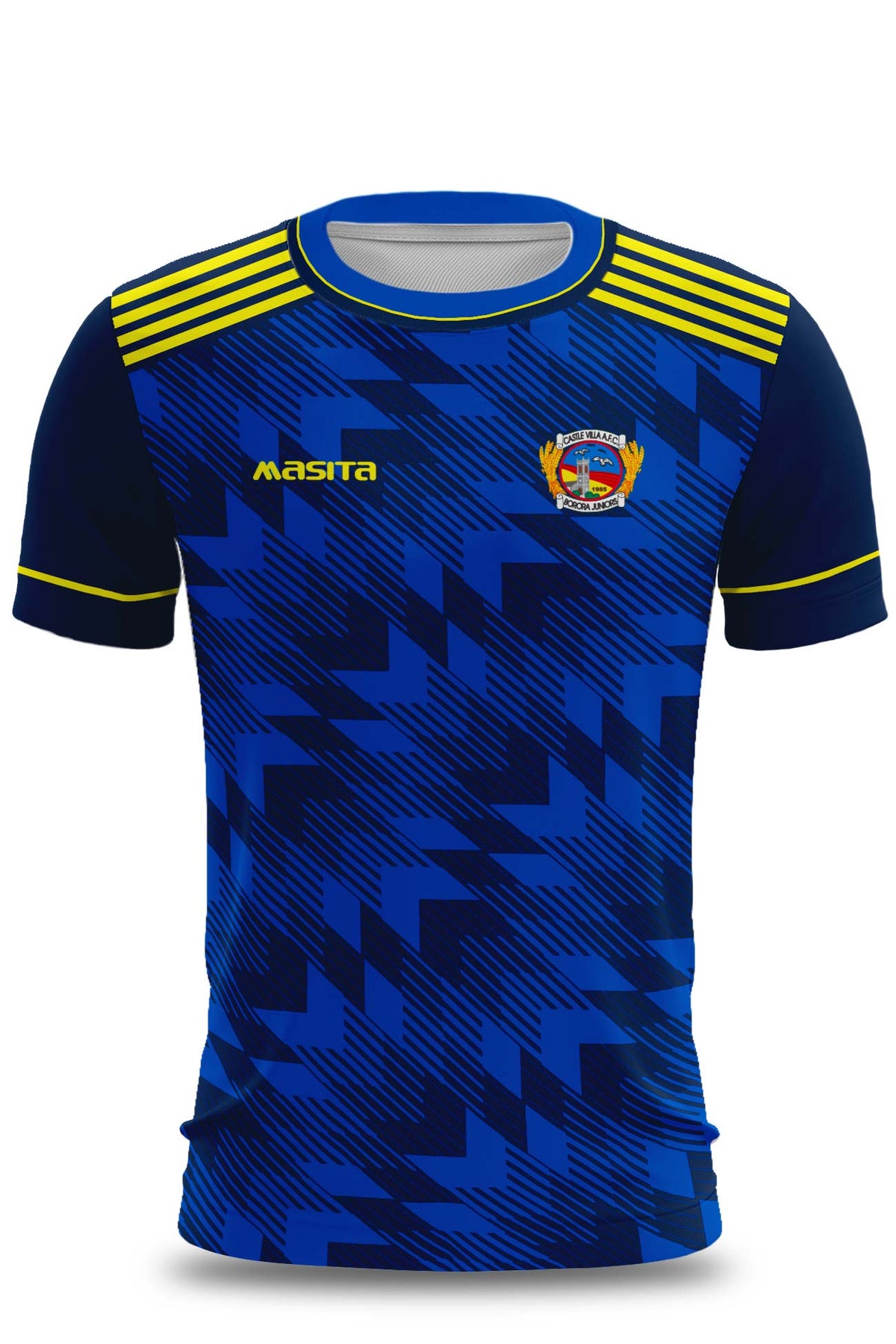 Castle Villa FC  Navy Training Jersey Player Fit