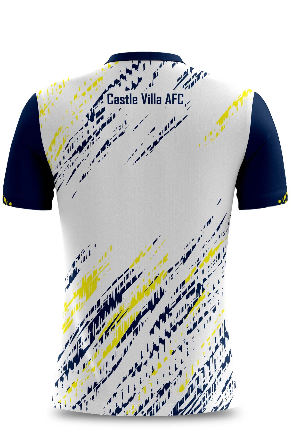 Castle Villa FC Pop Up Shop White Training Jersey Regular Fit Kids & Adults