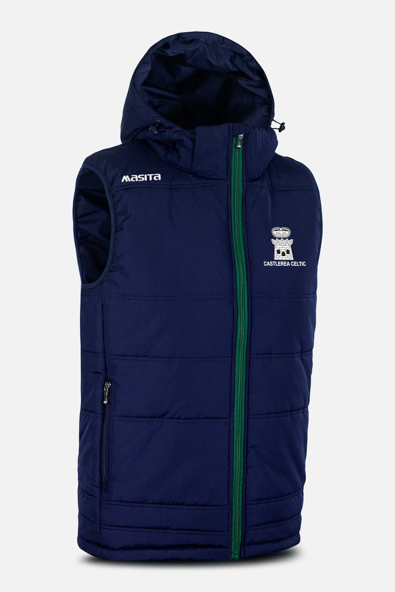 Castlerea Celtic FC  Navy Nova Sleeveless Gilet Kids
