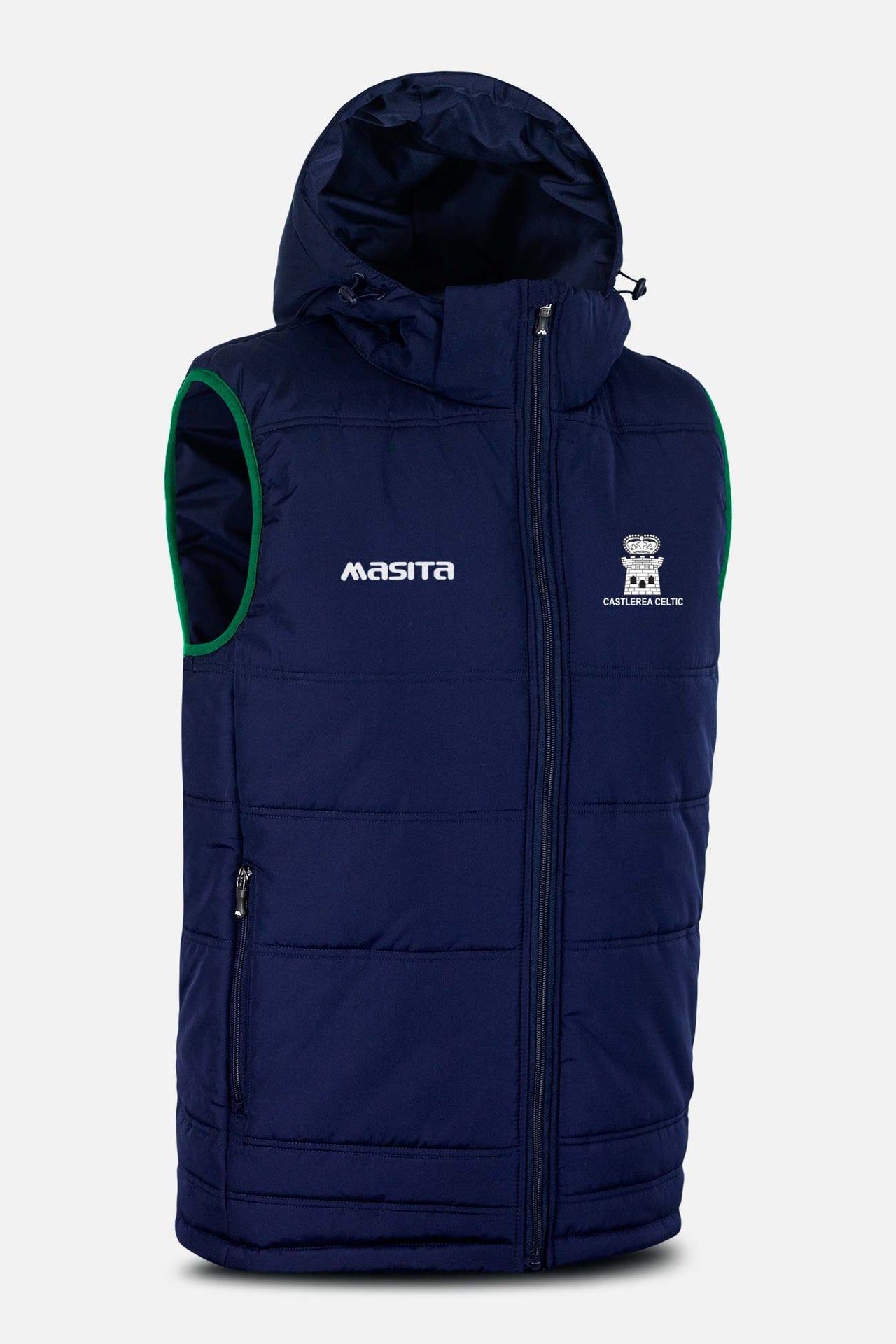Castlerea Celtic Navy Nova Sleeveless Gilet Kids & Adults
