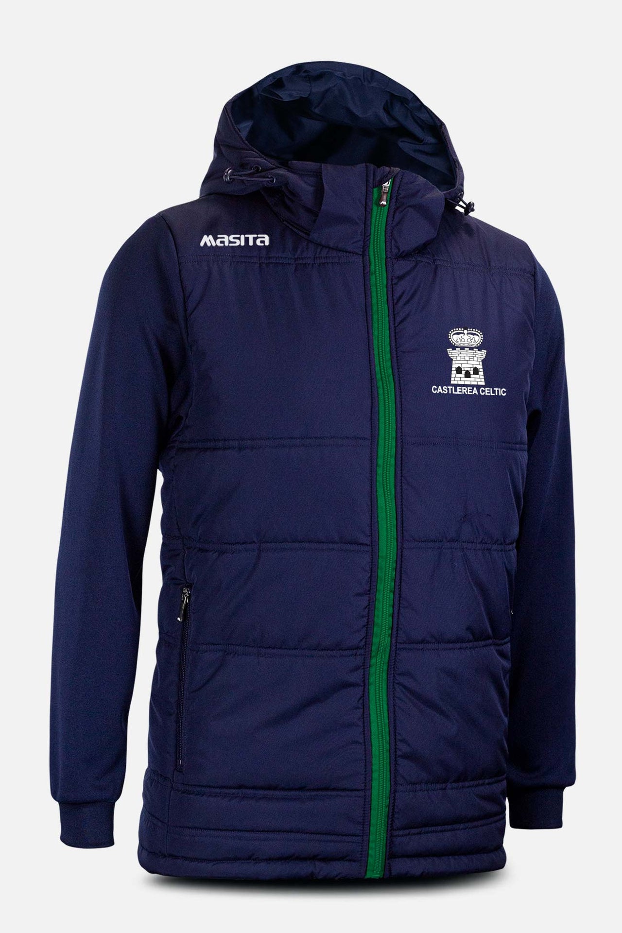 Castlerea Celtic FC  Navy Nova Padded Jacket Adult