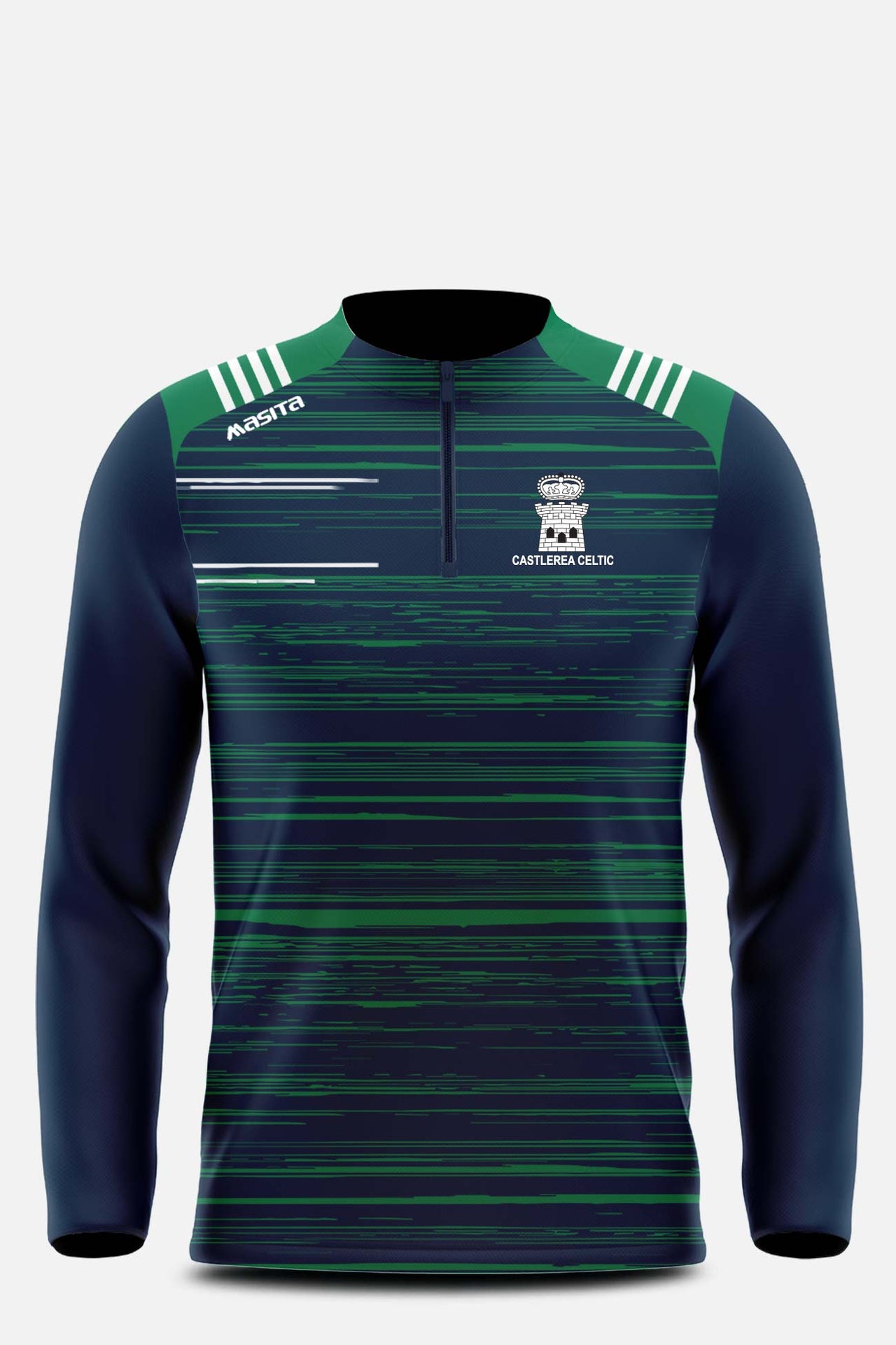 Castlerea Celtic FC  Bantry Style Zip Top Adults