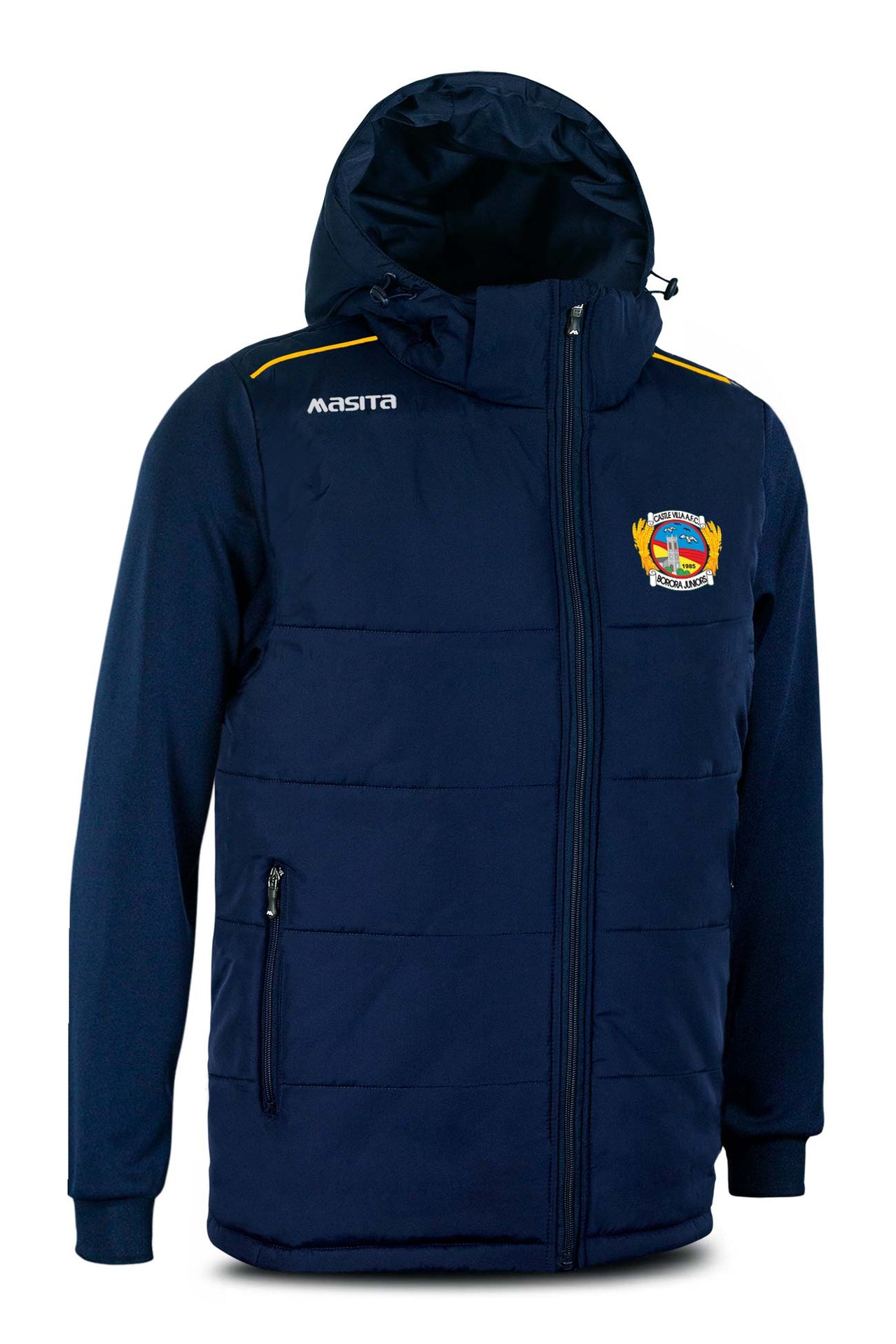 Castle Villa FC Navy Padded Jacket Kids & Adults