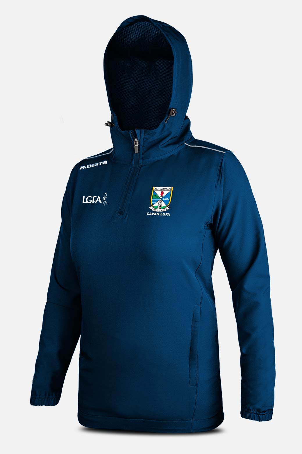 Cavan Ladies Navy Vermont Pullover Hoodie Adults