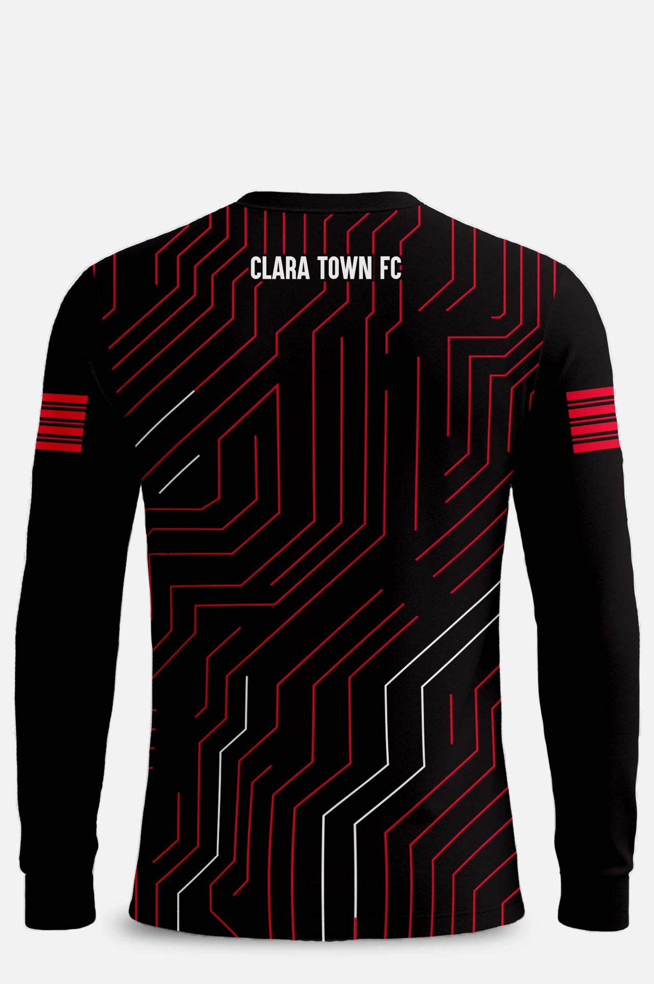 Clara Town FC Pop Up Shop Long Sleeve Training Jersey Regular Fit Kids & Adults