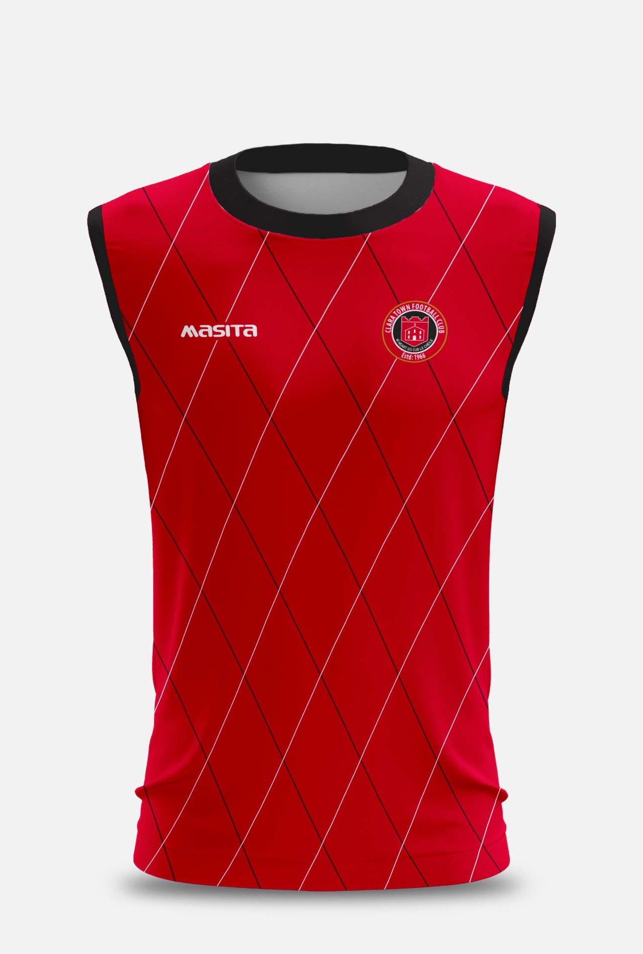 Clara Town FC  Sleeveless Jersey Regular Fit Kids & Adults