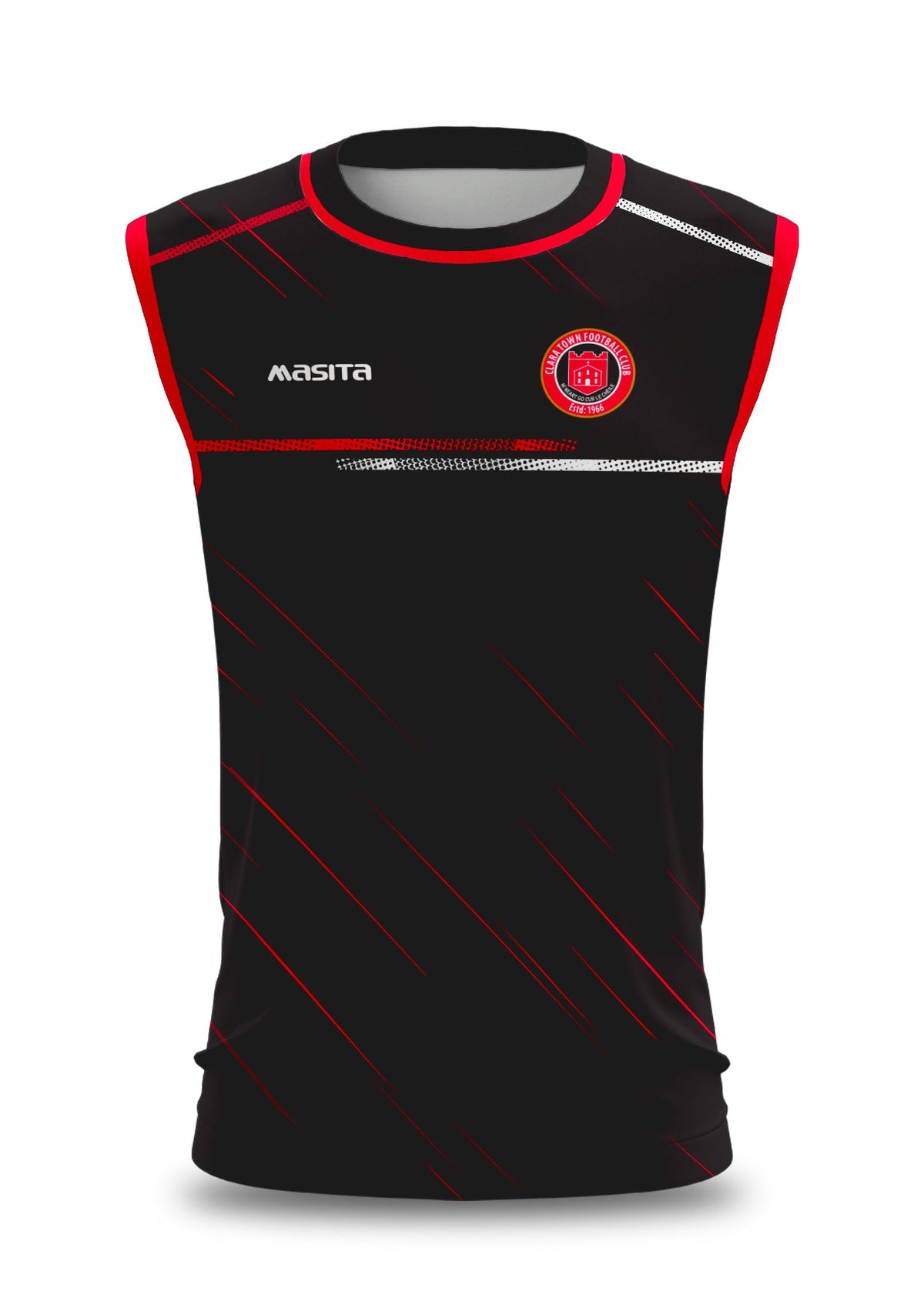 Clara Town FC Arda Style Sleeveless Jersey Player Fit