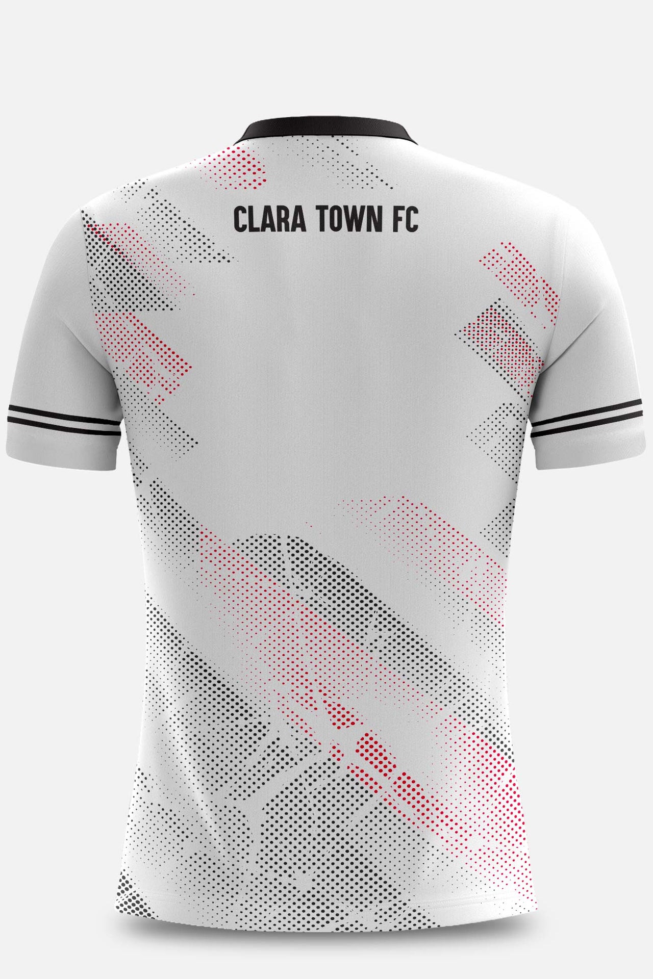 Clara Town FC Pop Up Shop White Training Jersey Player Fit