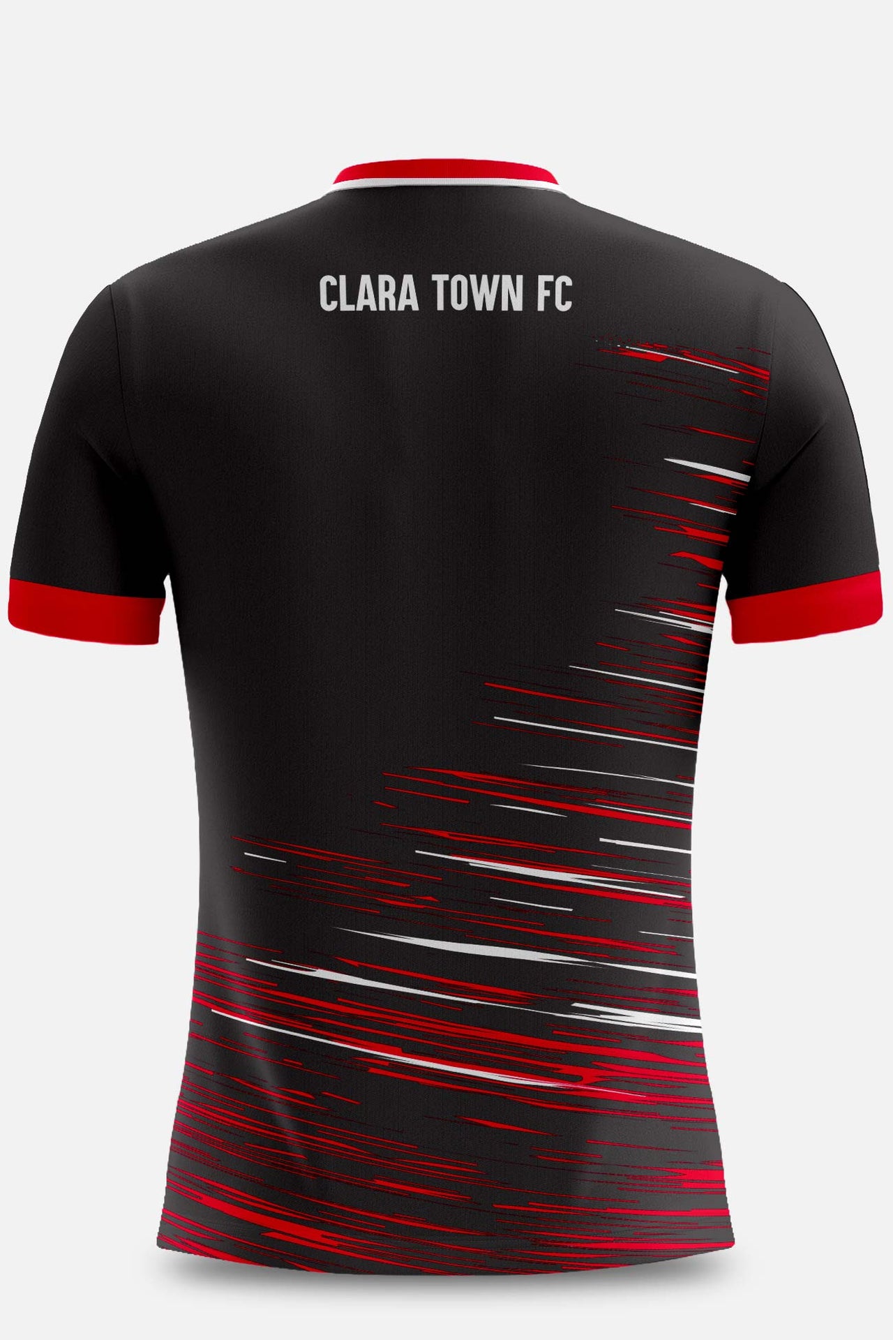 Clara Town FC Pop Up Shop Black Training Jersey Player Fit