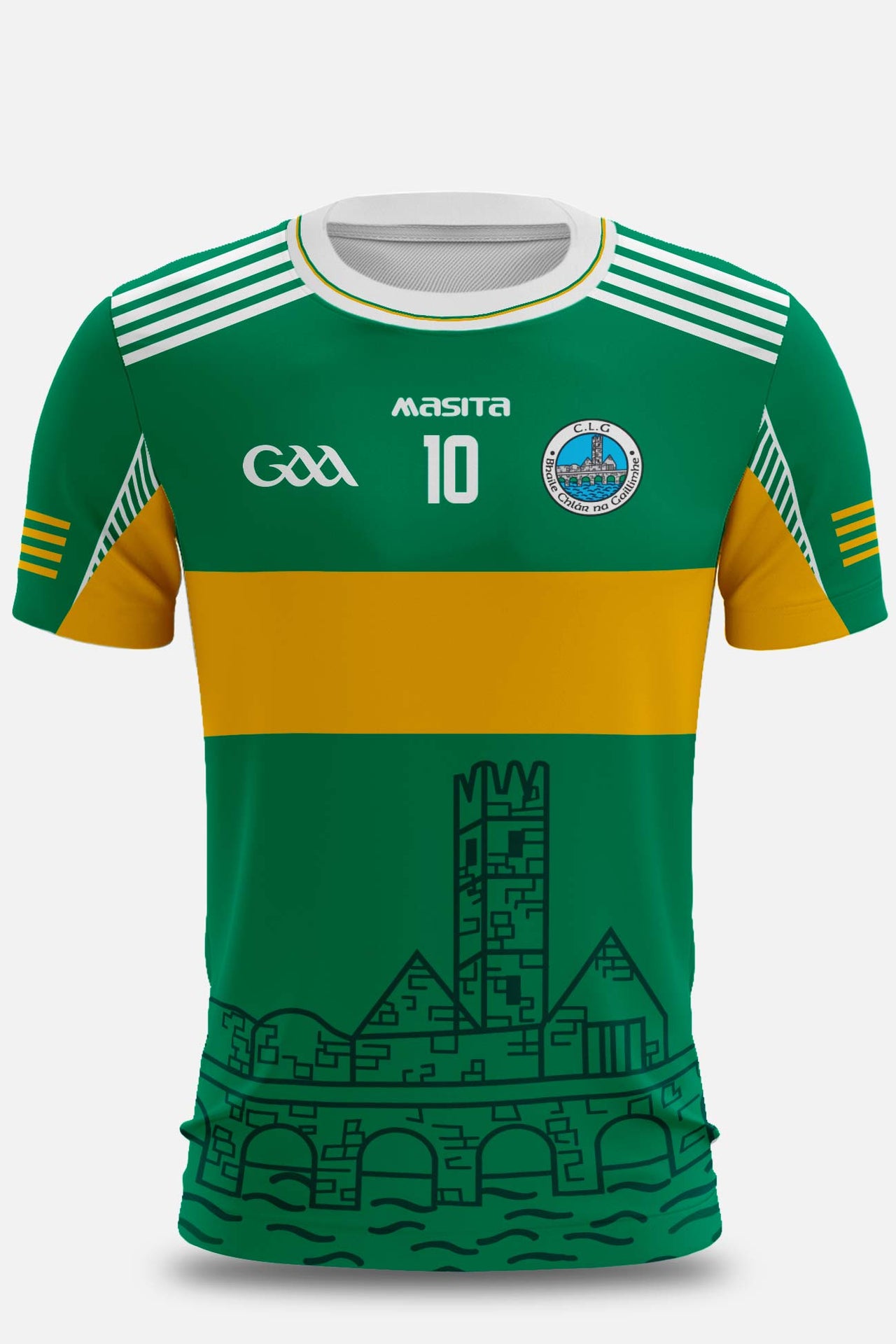 Claregalway Pop Up Shop GAA Home Jersey Player Fit Adult