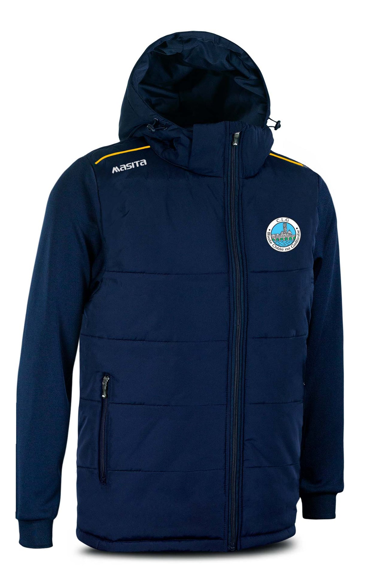 Claregalway Pop Up Shop Navy Padded Jacket Kids & Adults