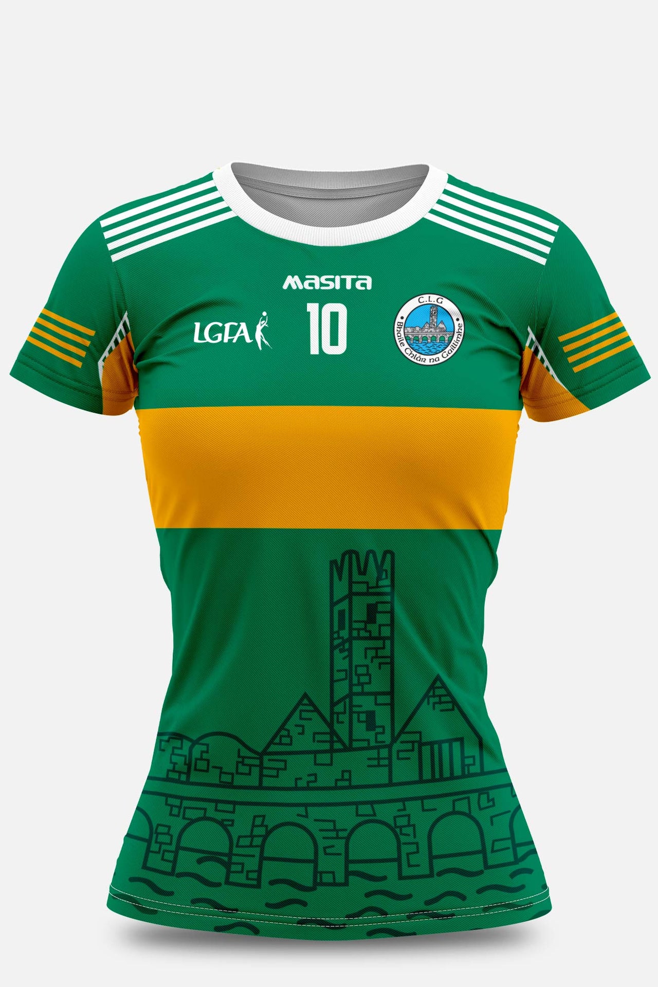 Claregalway Pop Up Shop LGFA Home Jersey Regular Fit Kids & Adults