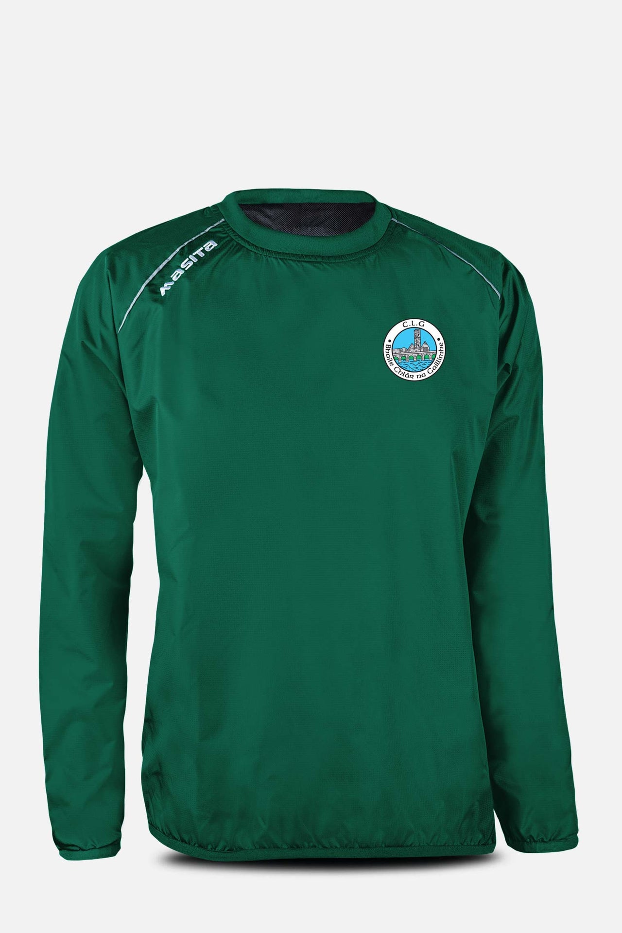 Claregalway Pop Up Shop Green Rainsweater Kids & Adults