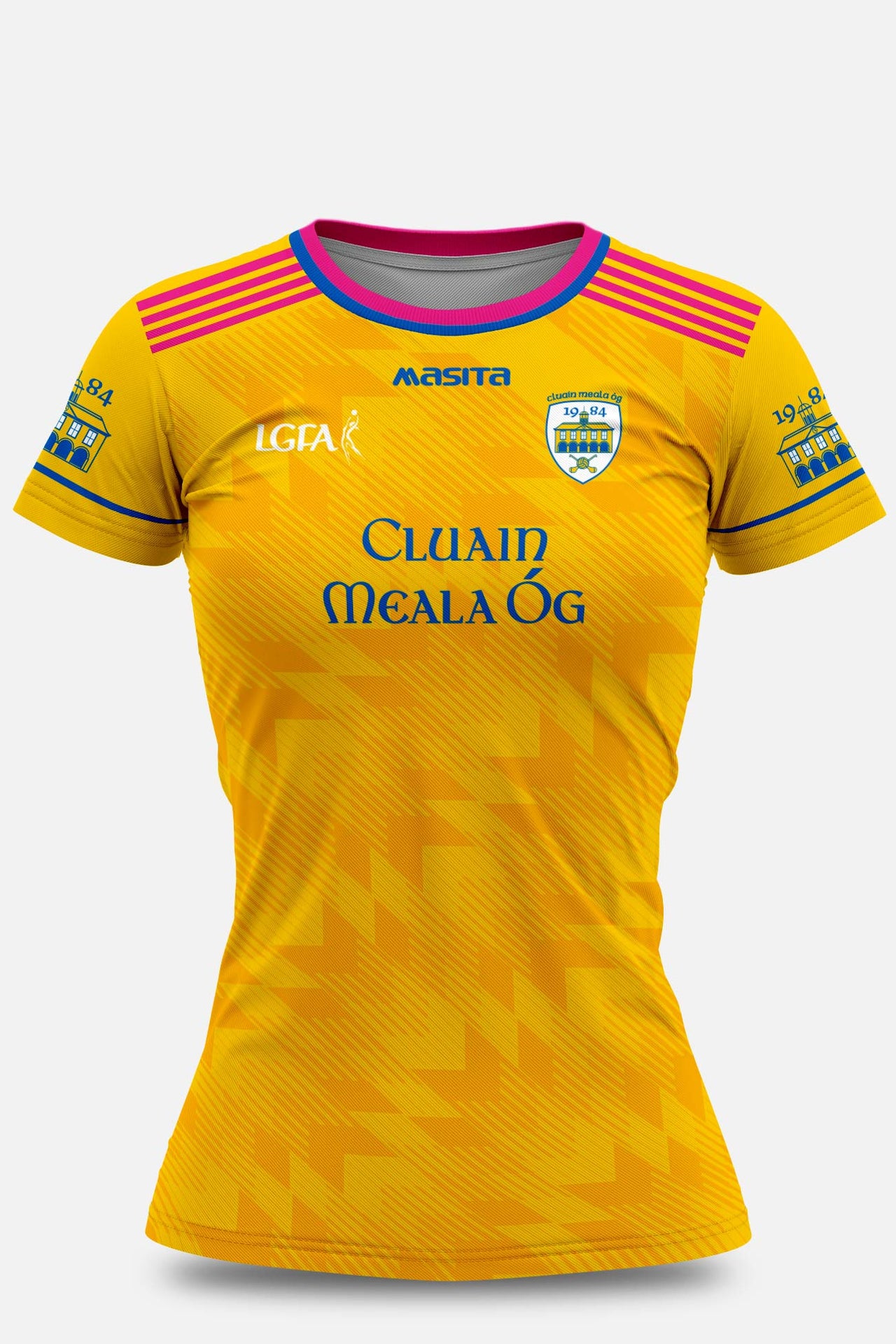 Clonmel Og  Pink Jersey Regular Fit Kids & Adults