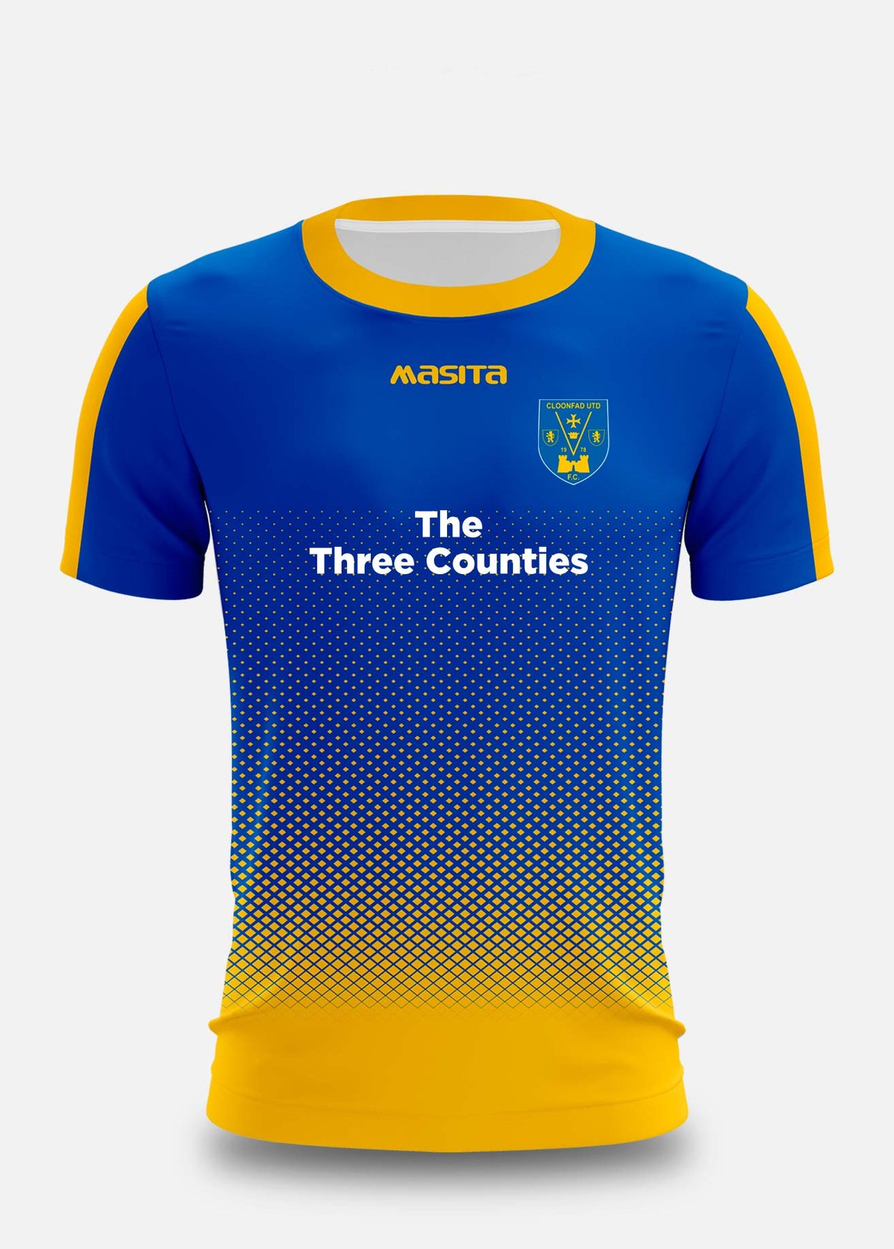 Cloonfad Utd Pop Up Shop Away Jersey Player Fit Adult