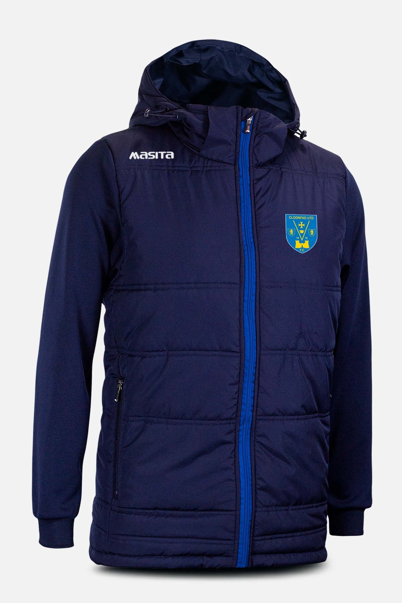 Cloonfad Utd Pop Up Shop Navy Nova Padded Jacket Kids & Adults