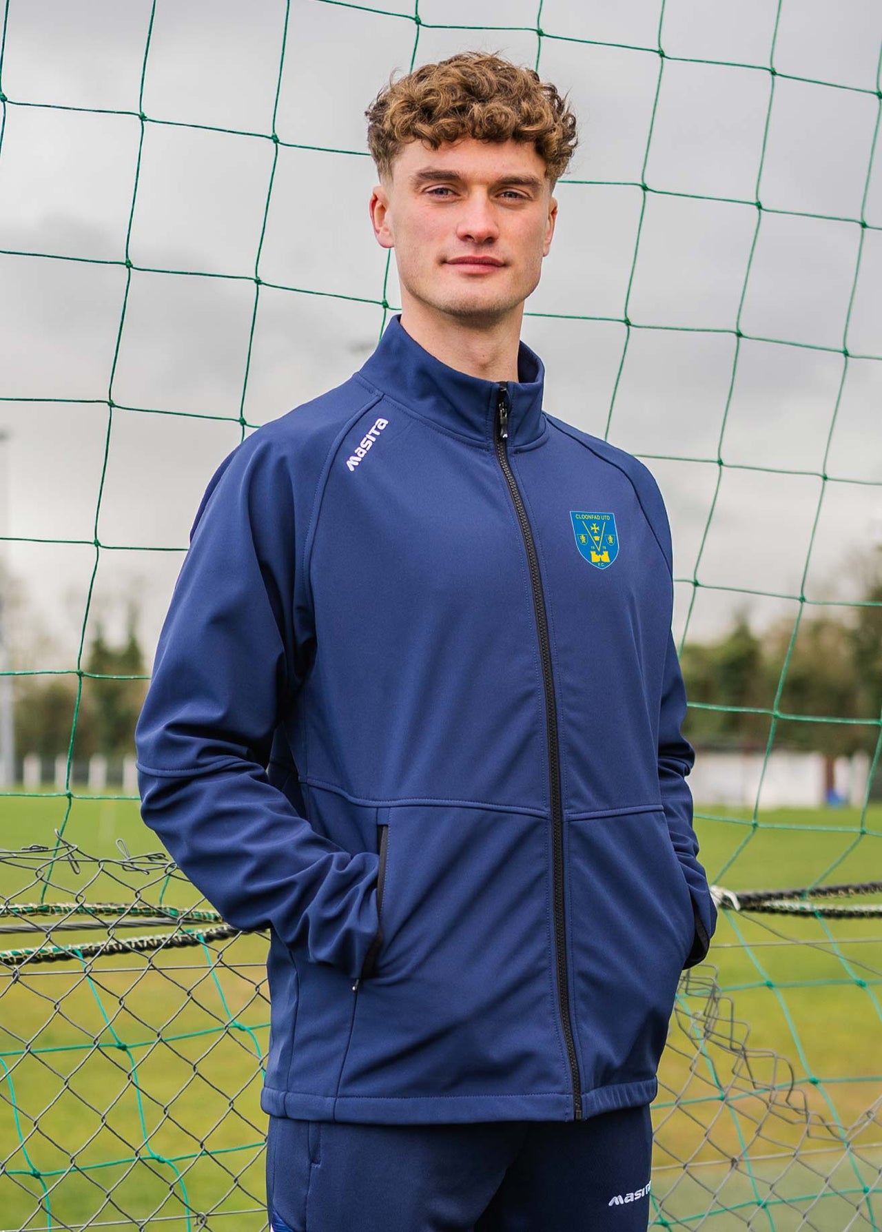 Cloonfad Utd Pop Up Shop Navy Softshell Jacket Kids & Adults