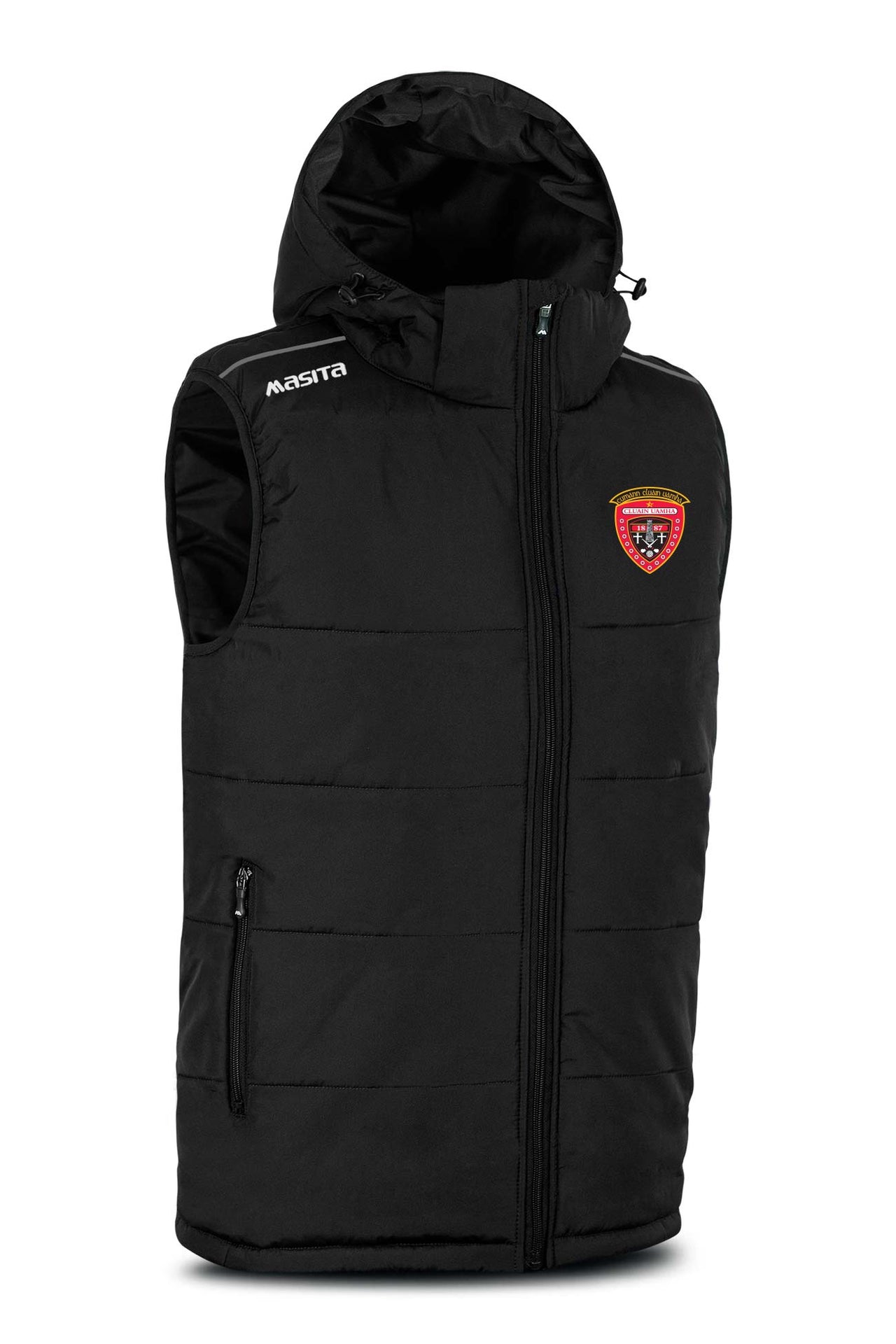Cloyne LGFA Black Sleeveless Gilet Kids & Adults